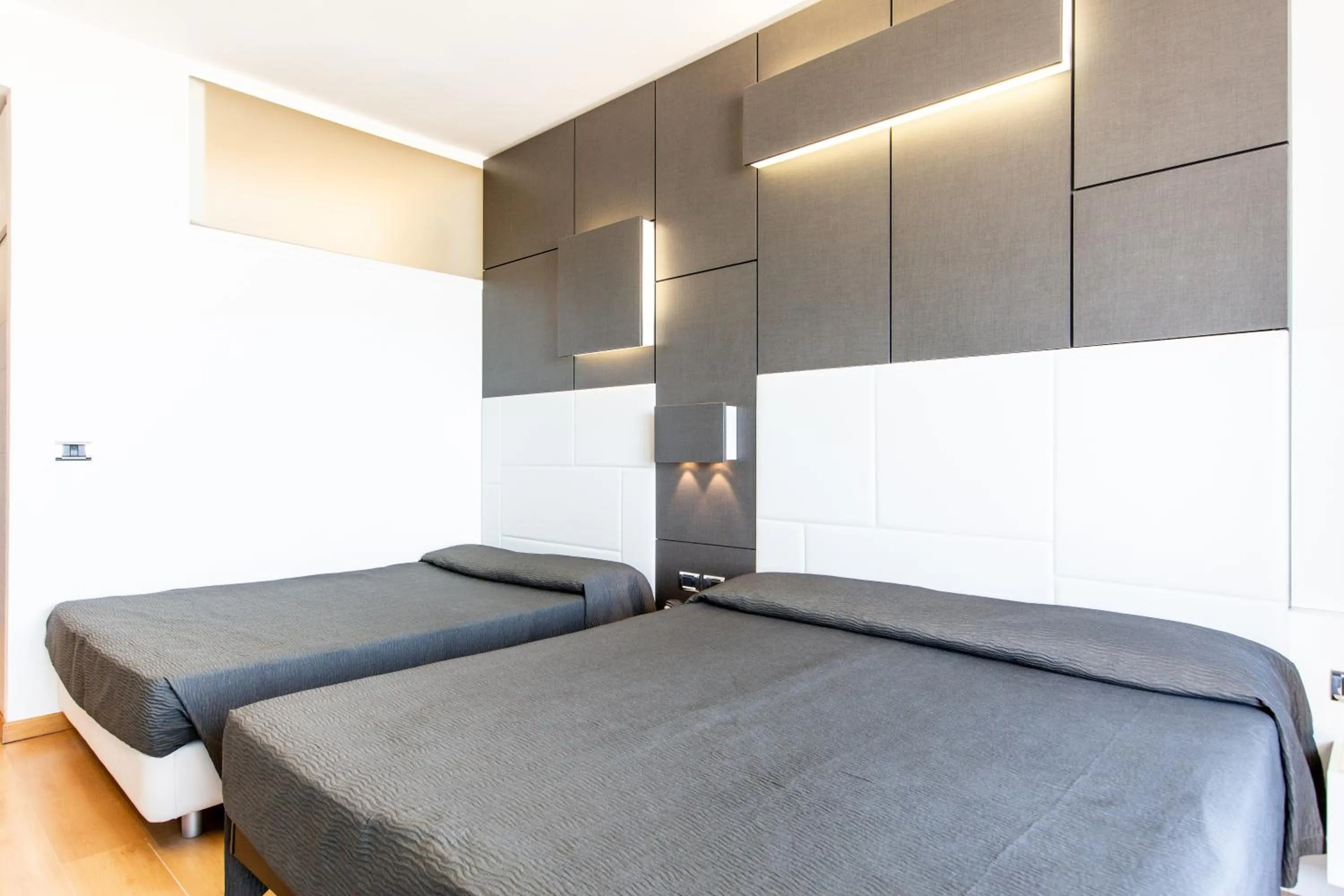 Bed in Hotel Baltic Riccione-Fronte Mare