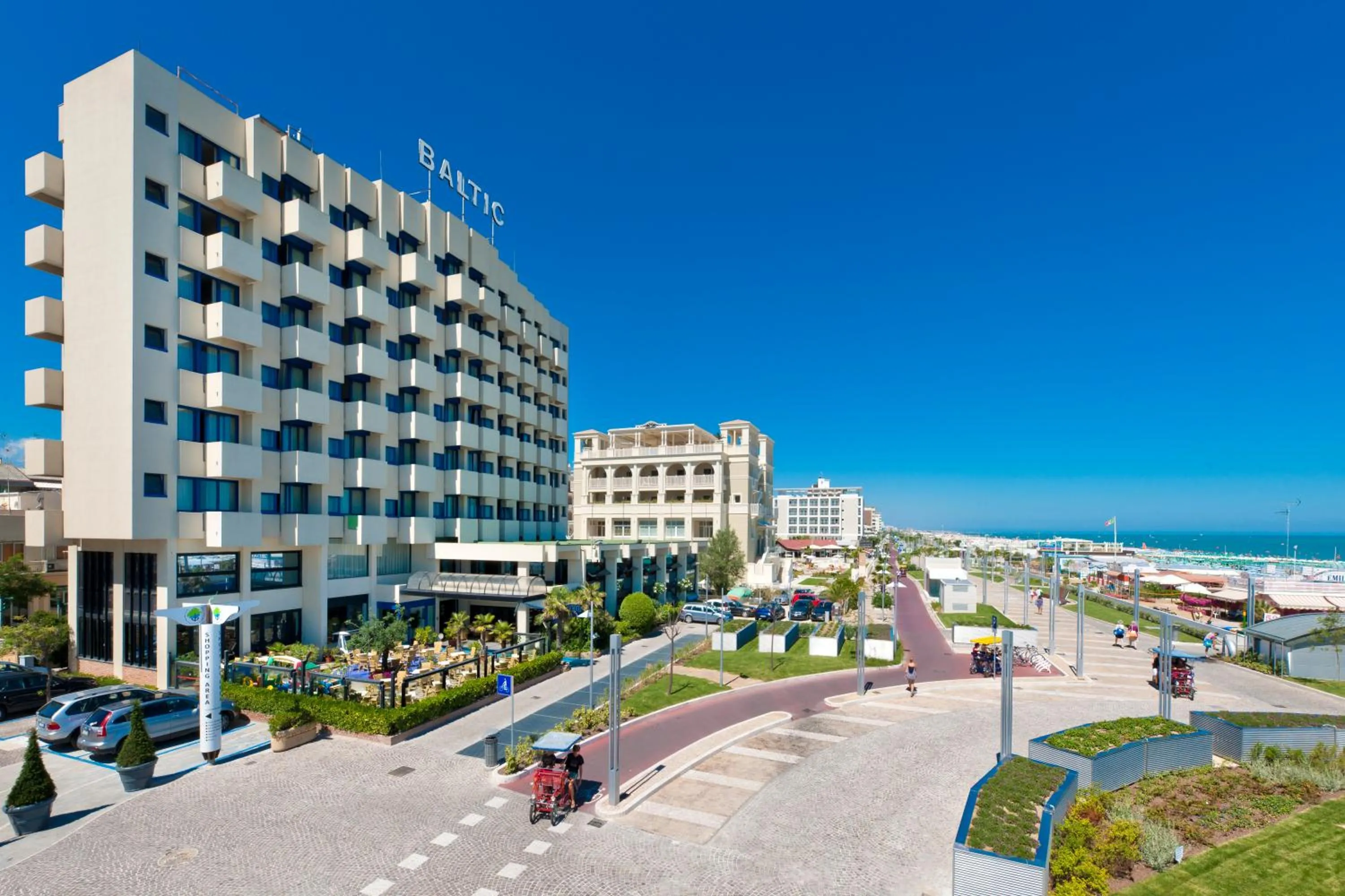 Property building in Hotel Baltic Riccione-Fronte Mare