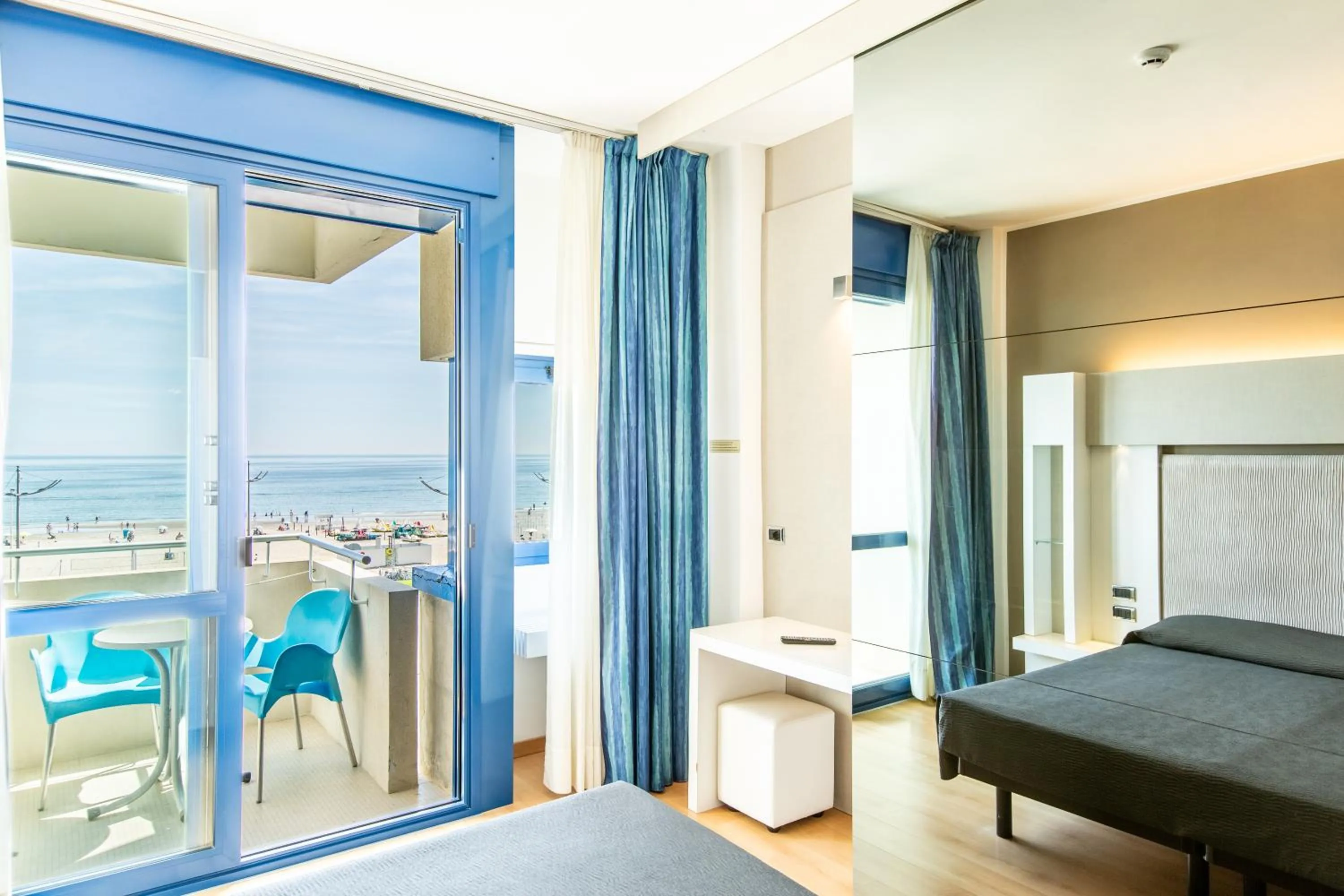 Bed in Hotel Baltic Riccione-Fronte Mare
