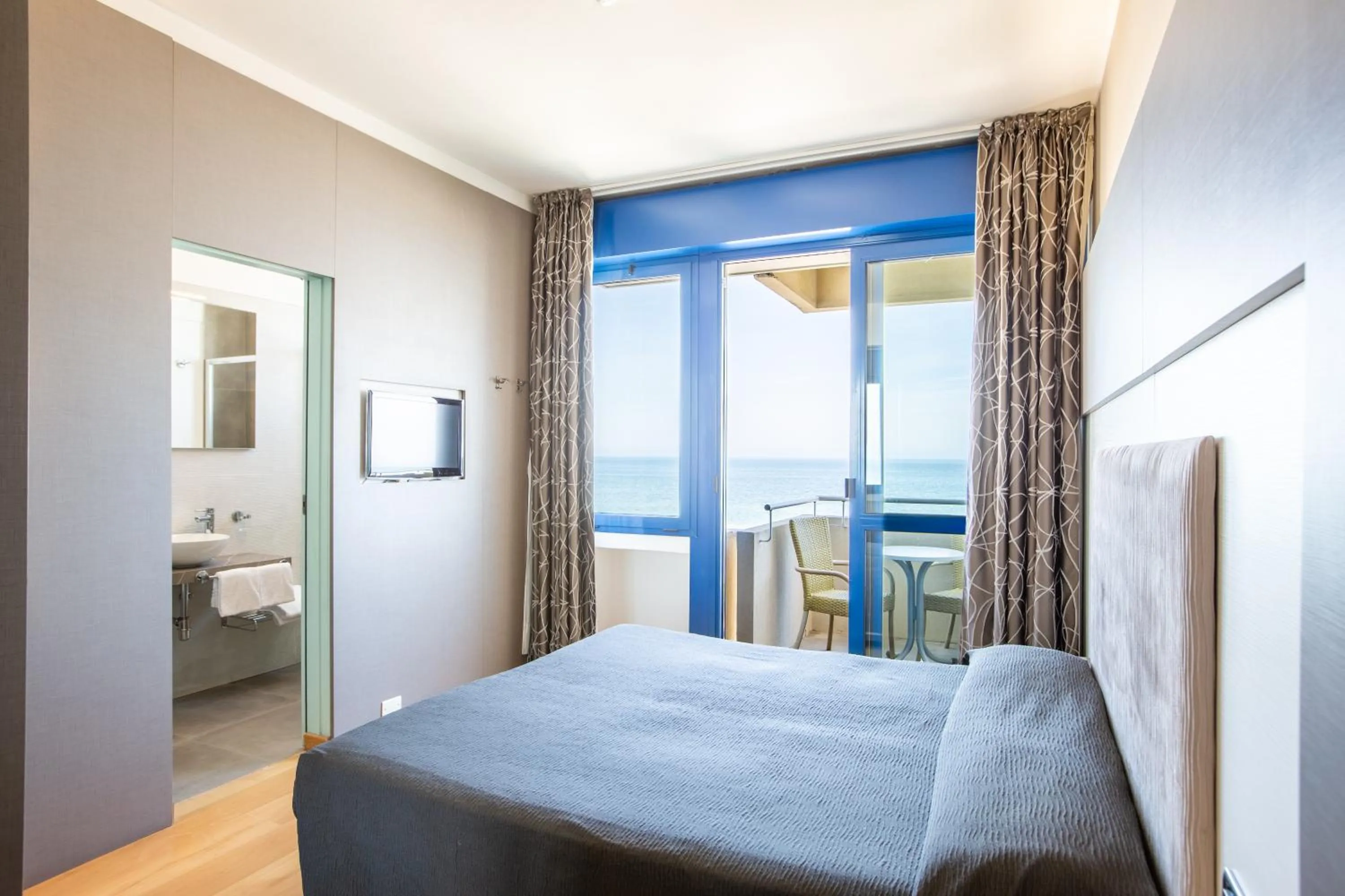 Bed in Hotel Baltic Riccione-Fronte Mare
