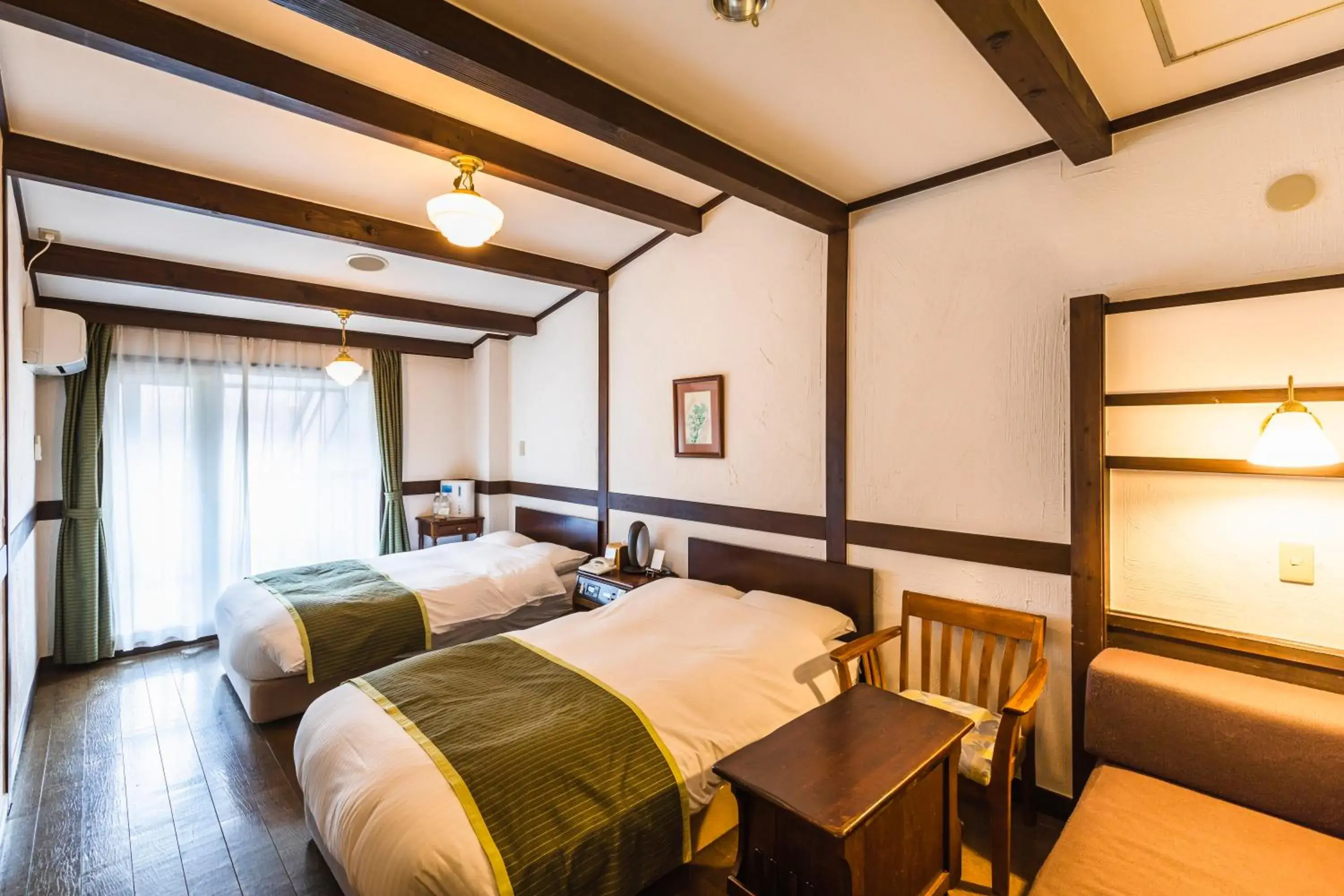 Bed in Hotel Jogakura Bed in Hotel Jogakura