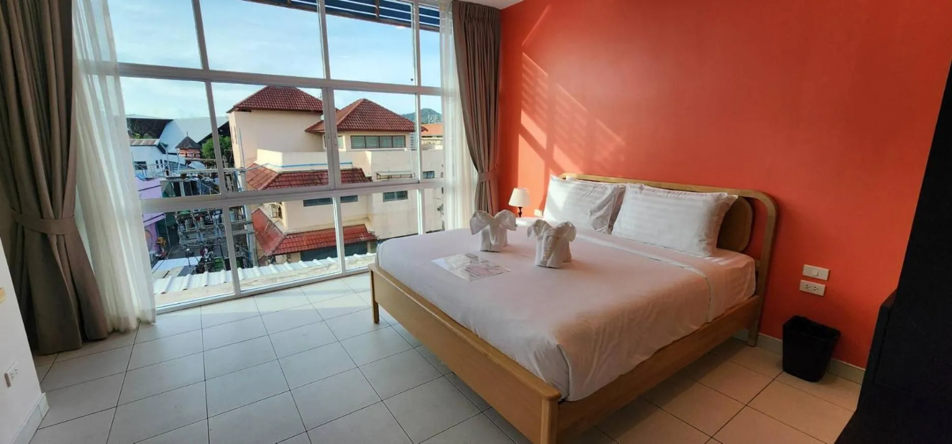 Bed in Lenny's Koh Samui