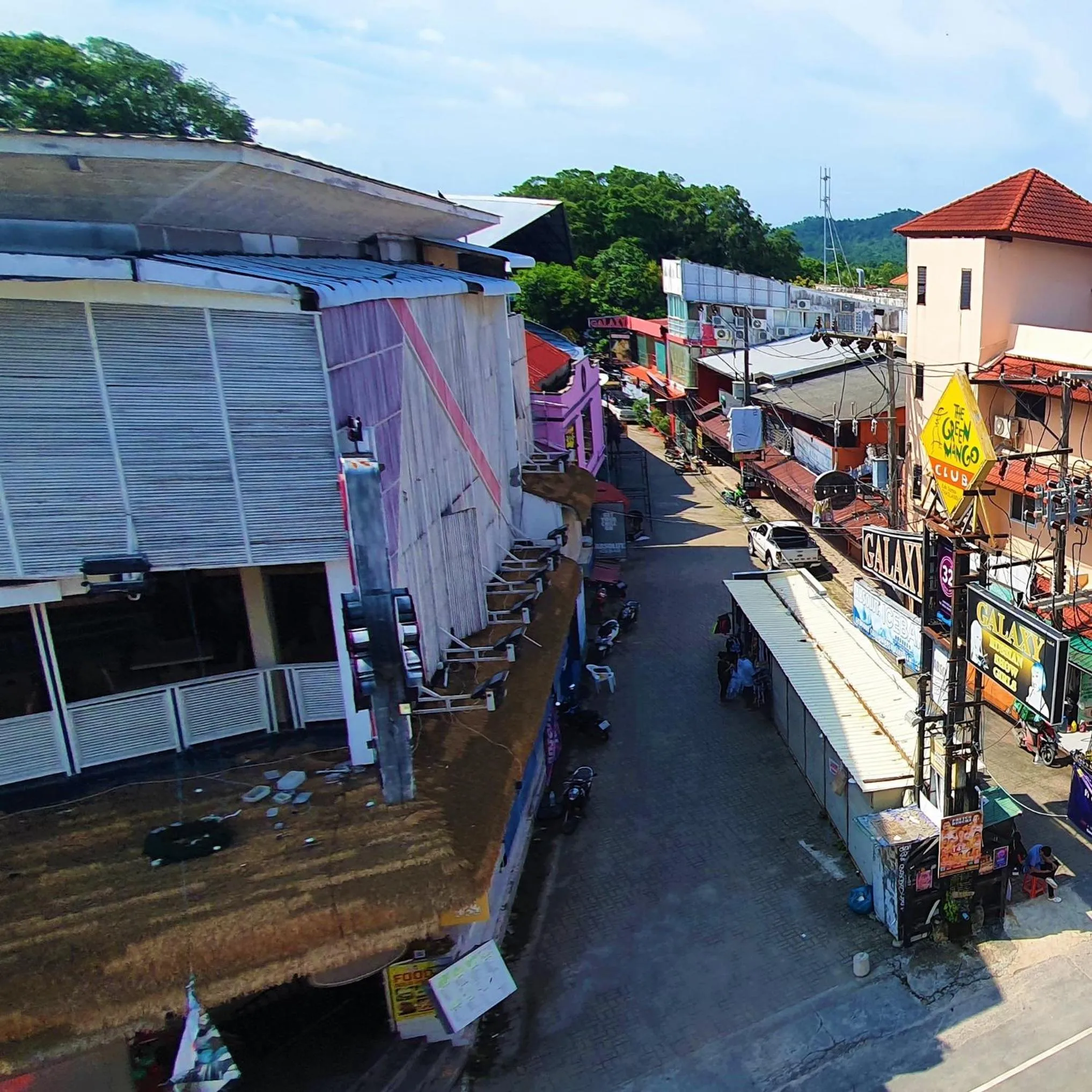 Bird's eye view in Lenny's Koh Samui