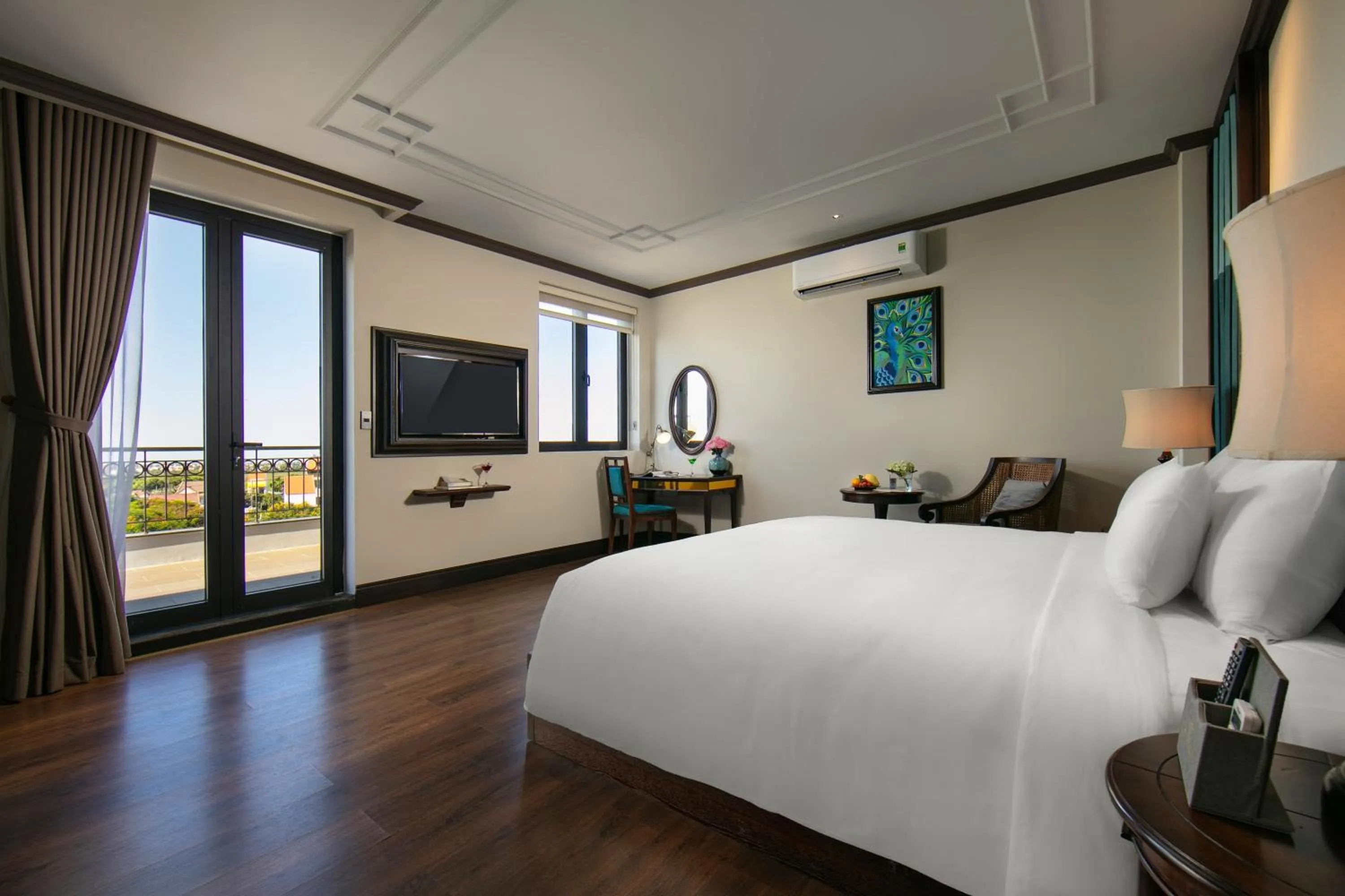 Bed in Silkian Hoian Boutique Hotel & Spa