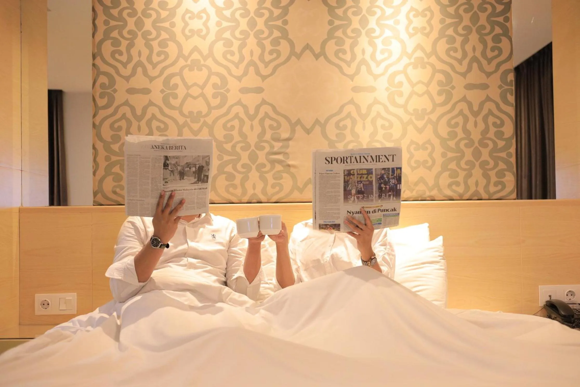 People in Metland Hotel Cirebon