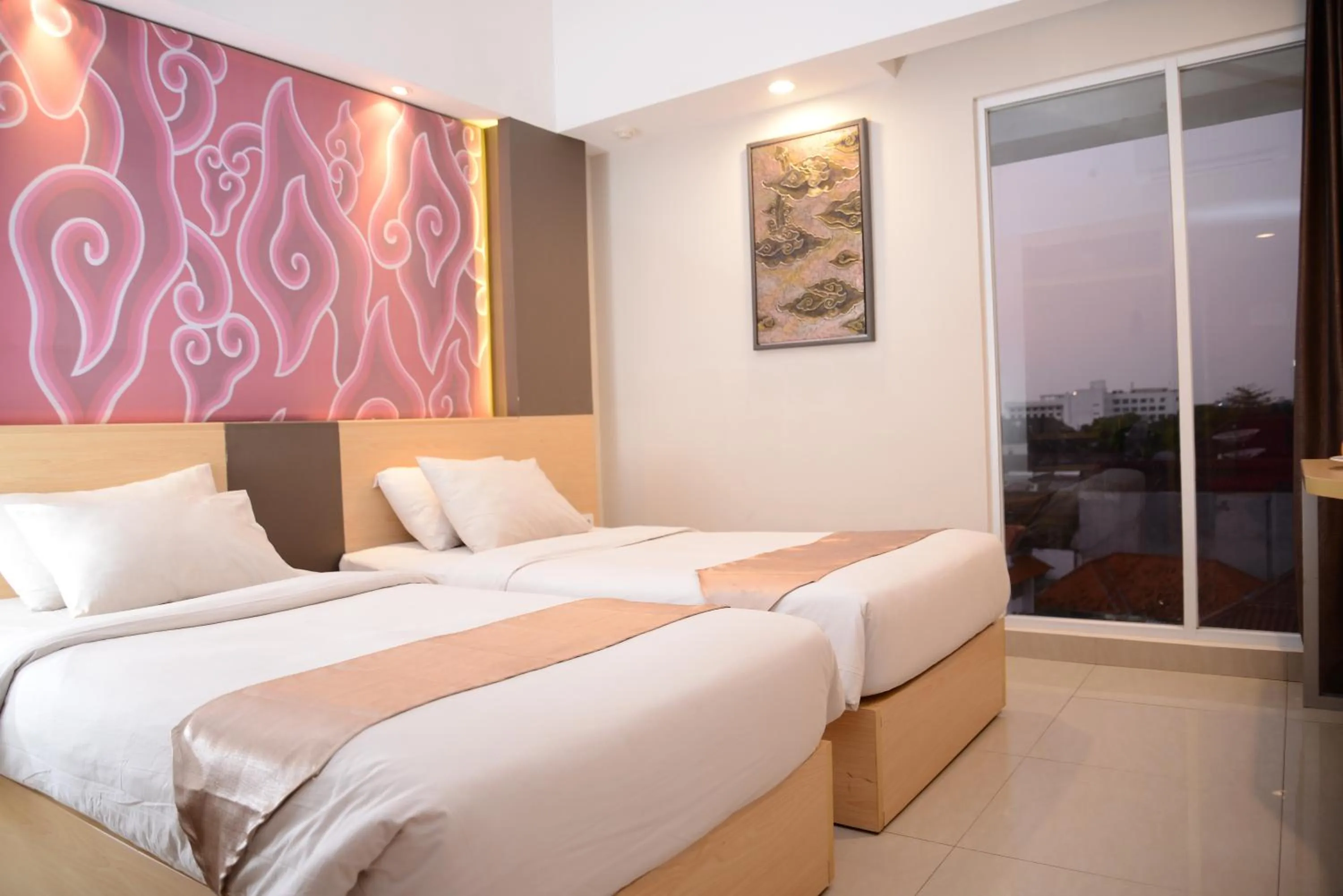 Bedroom, Bed in Metland Hotel Cirebon