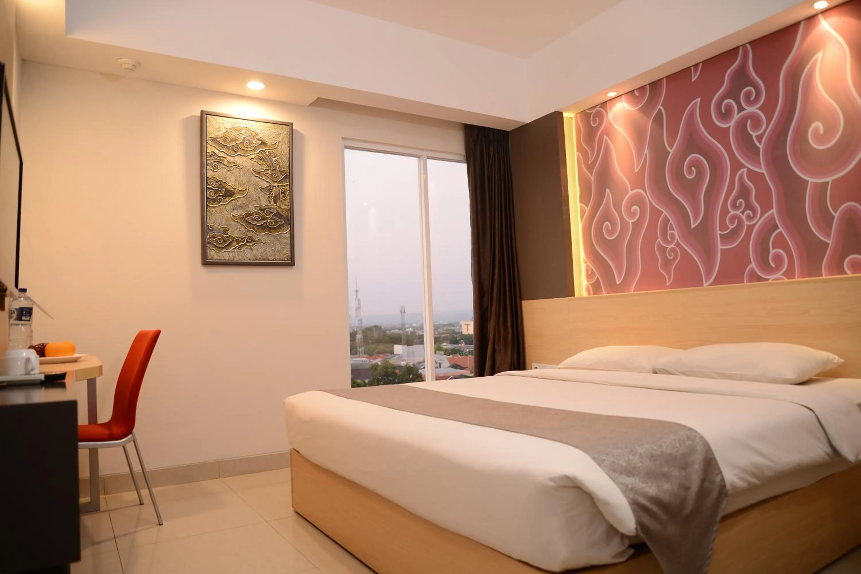 Bed in Metland Hotel Cirebon