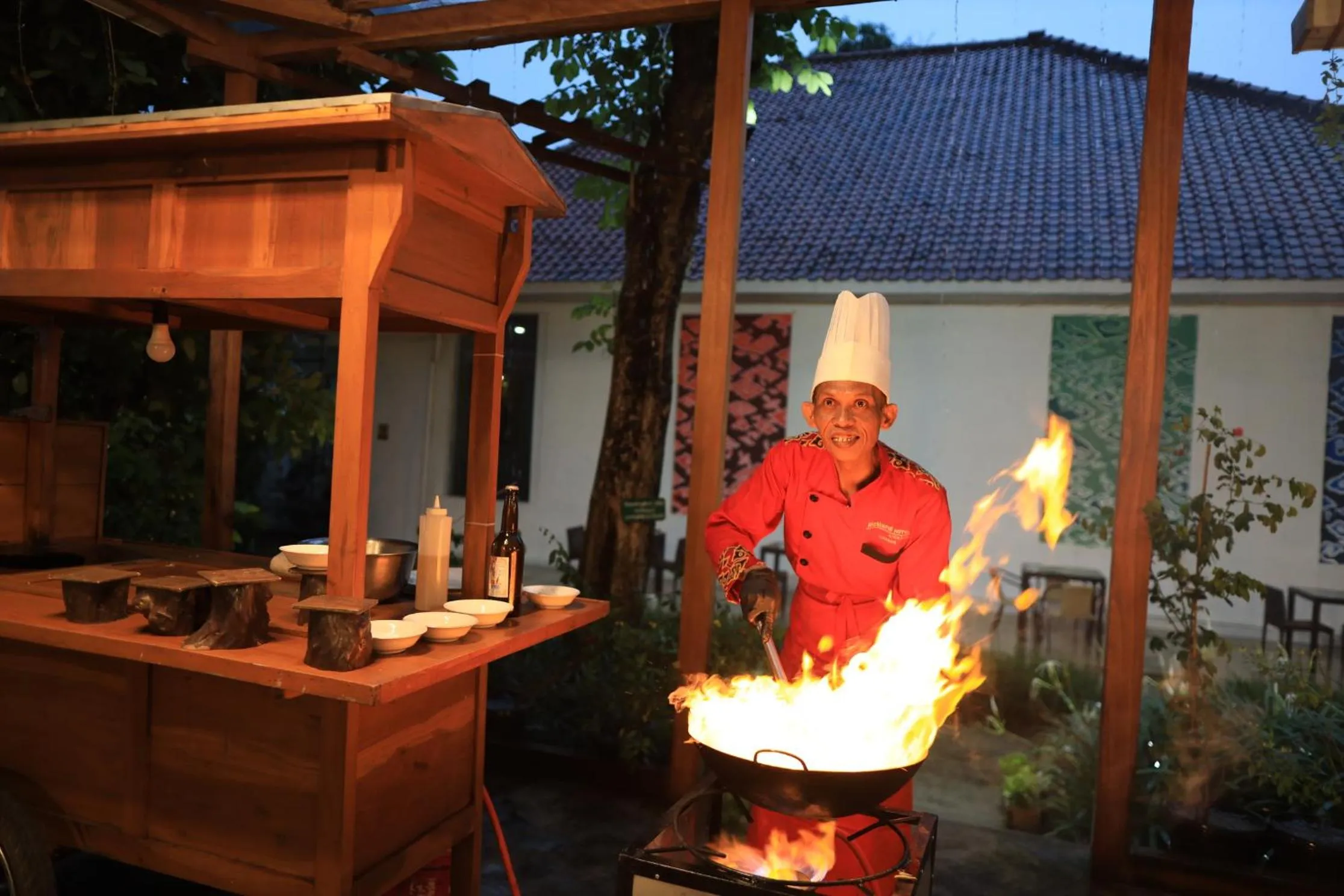 BBQ facilities in Metland Hotel Cirebon