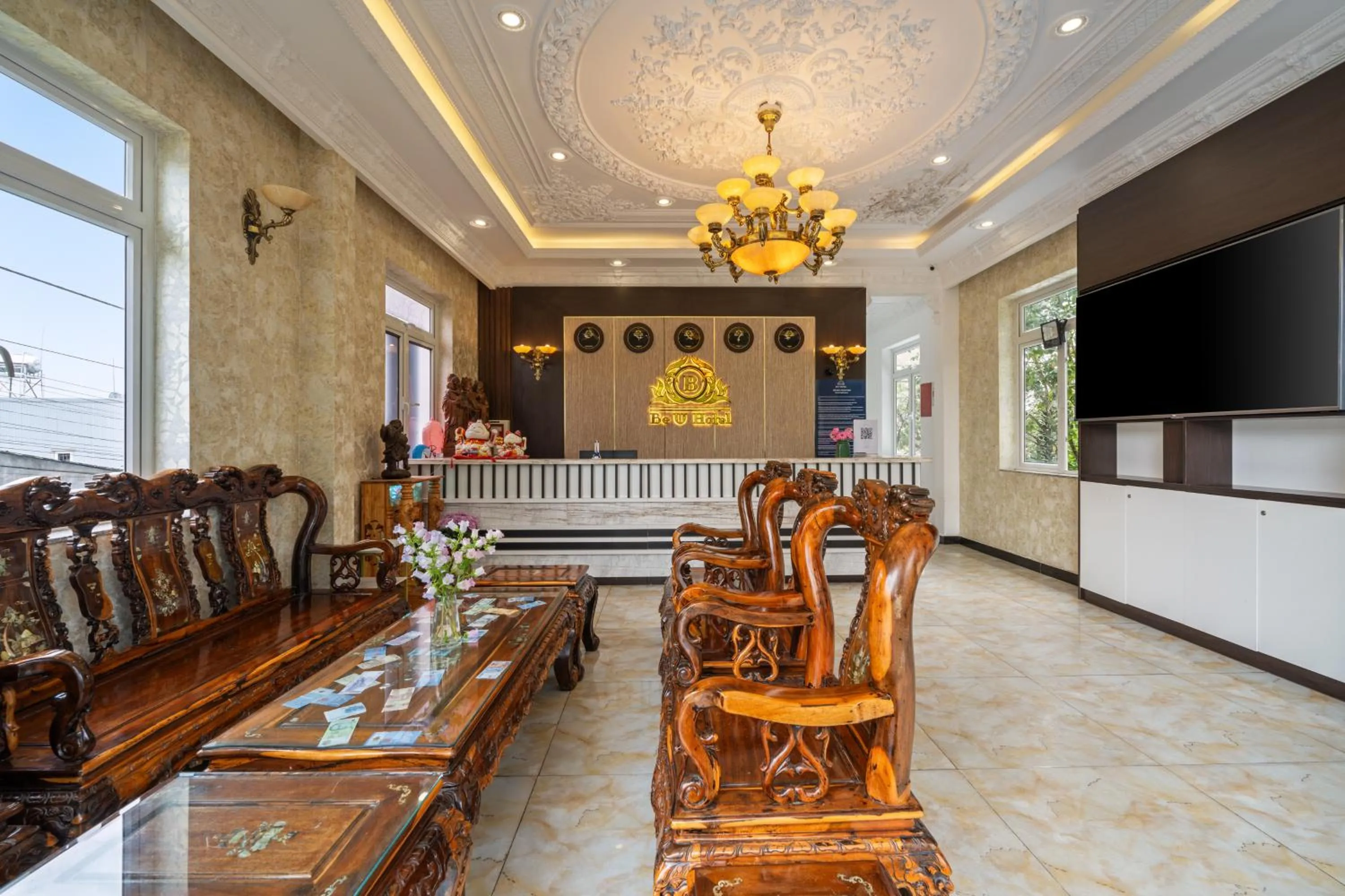 Communal lounge/ TV room in Be U Hotel City View