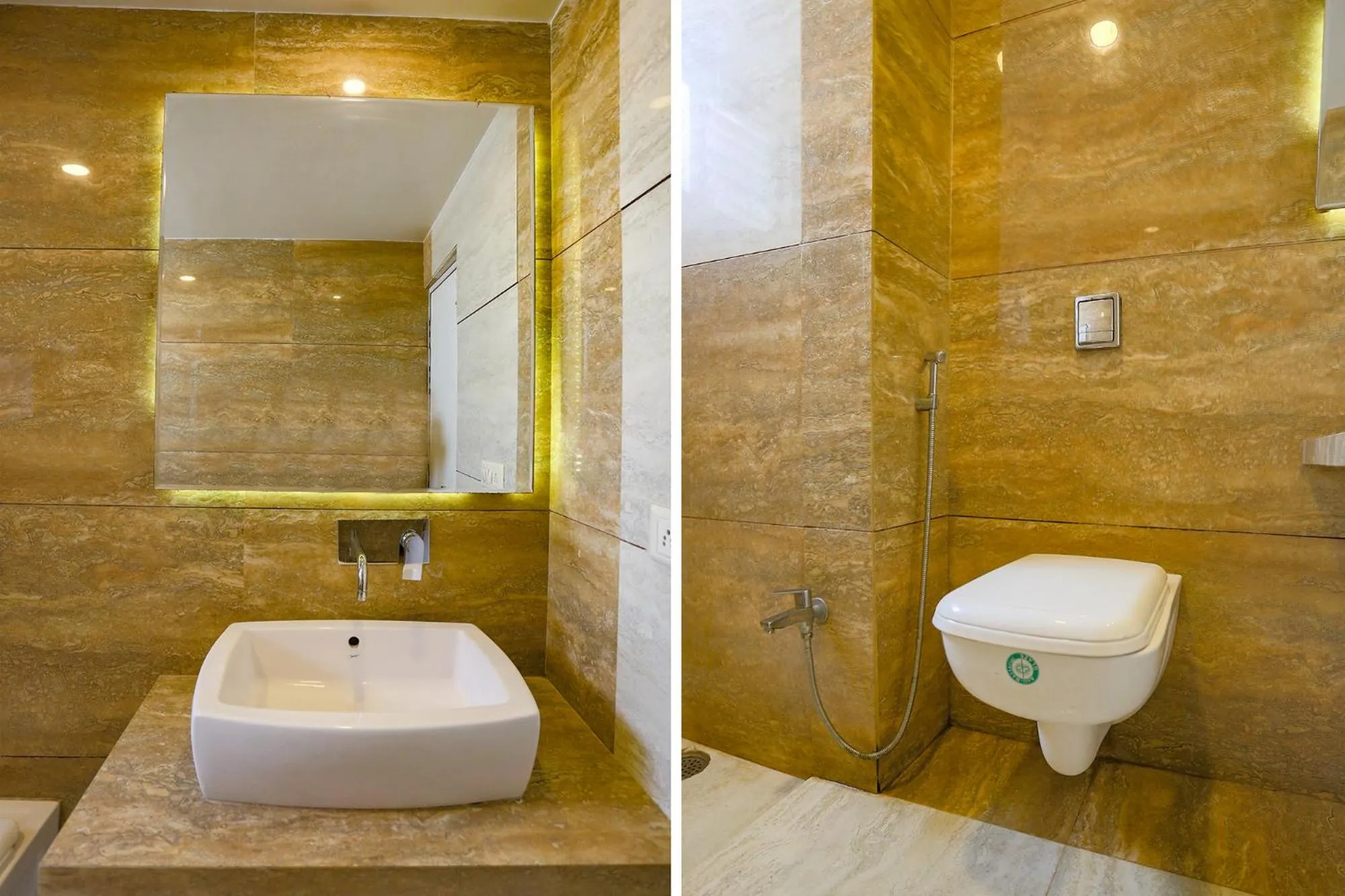 Bathroom in FabHotel Surya