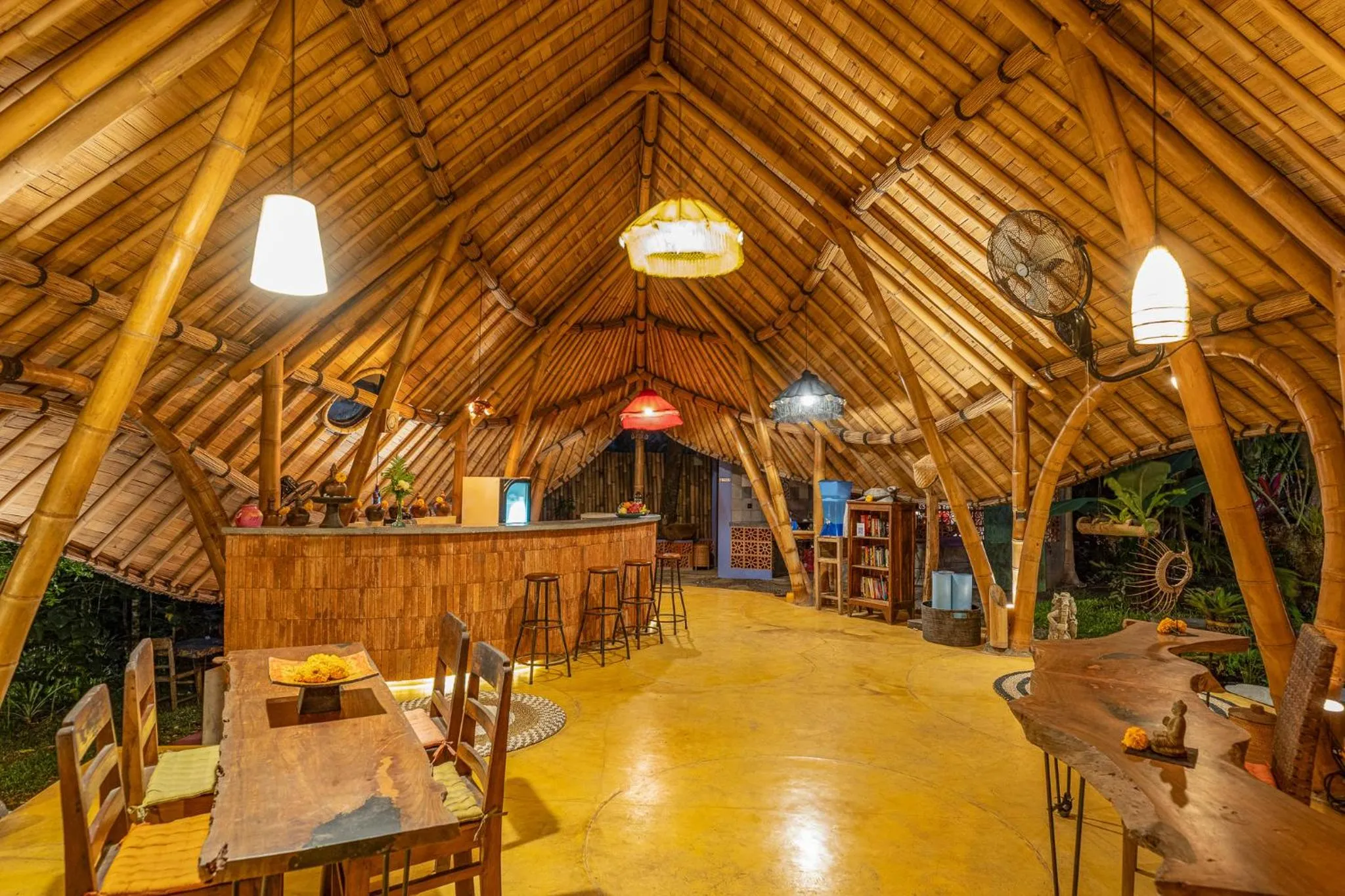 Restaurant/places to eat in Bamboo Turtles Ecolodge