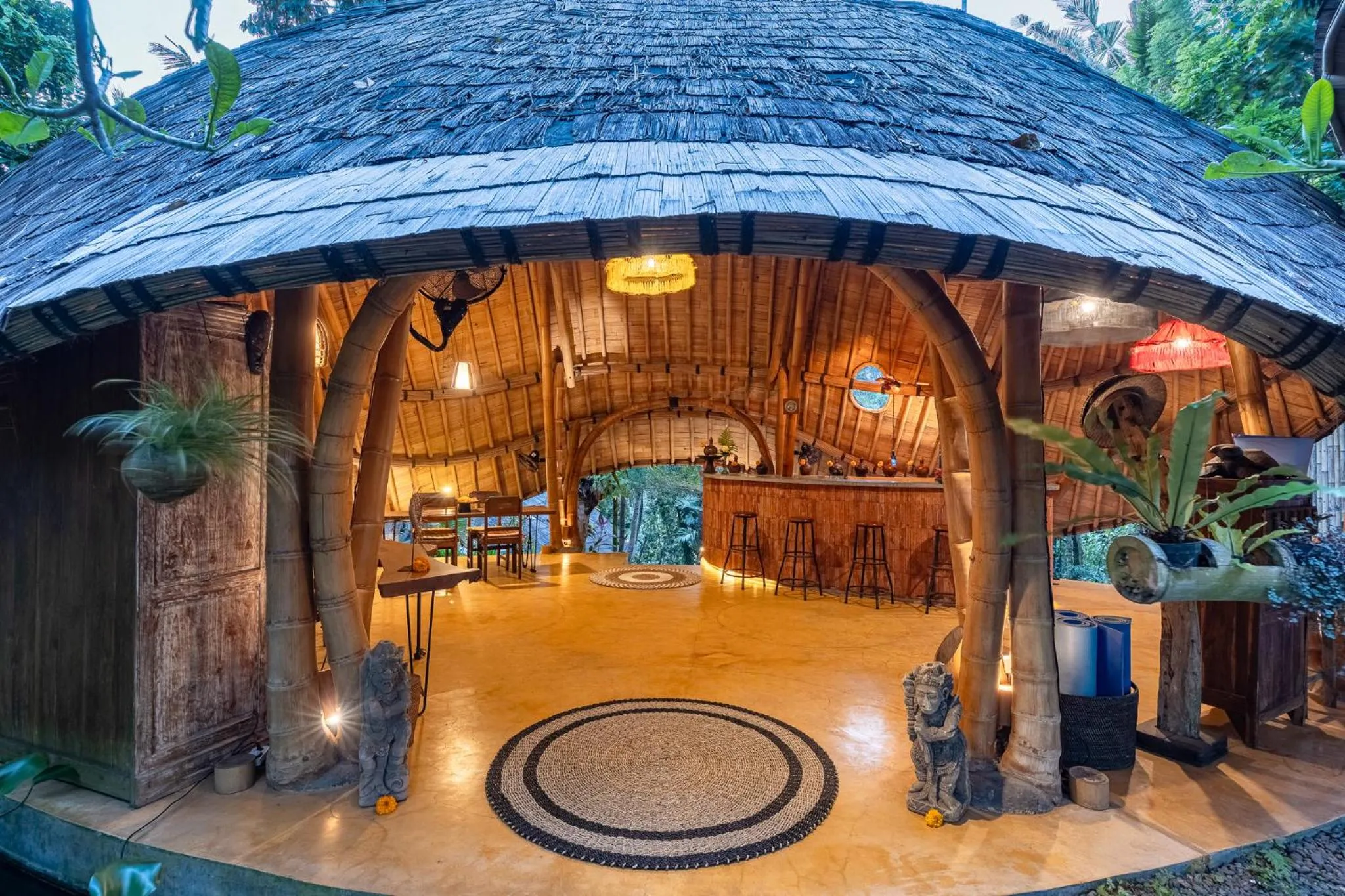 Facade/entrance in Bamboo Turtles Ecolodge
