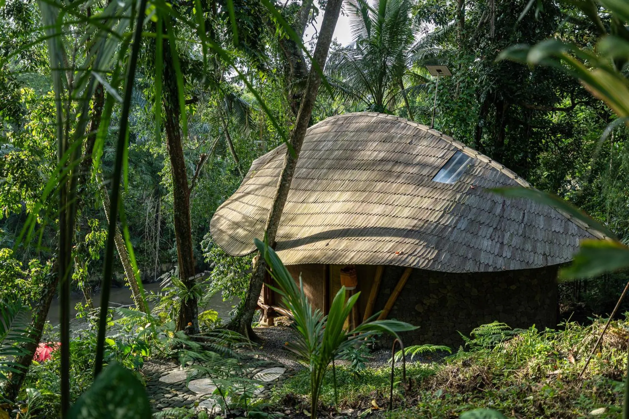 Property building in Bamboo Turtles Ecolodge