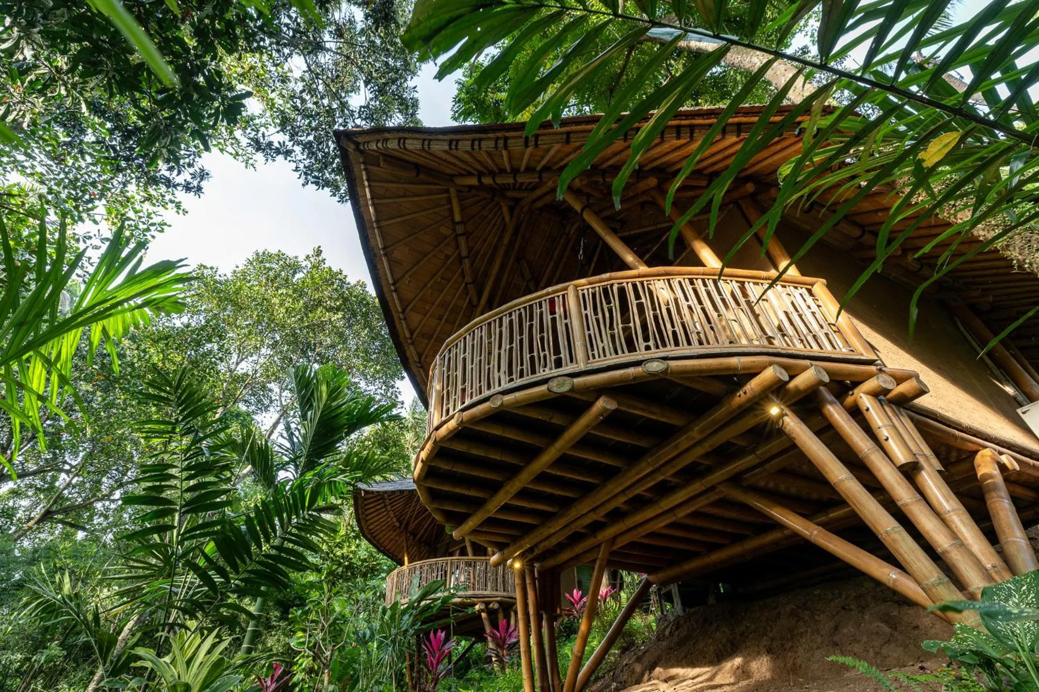 Property building in Bamboo Turtles Ecolodge