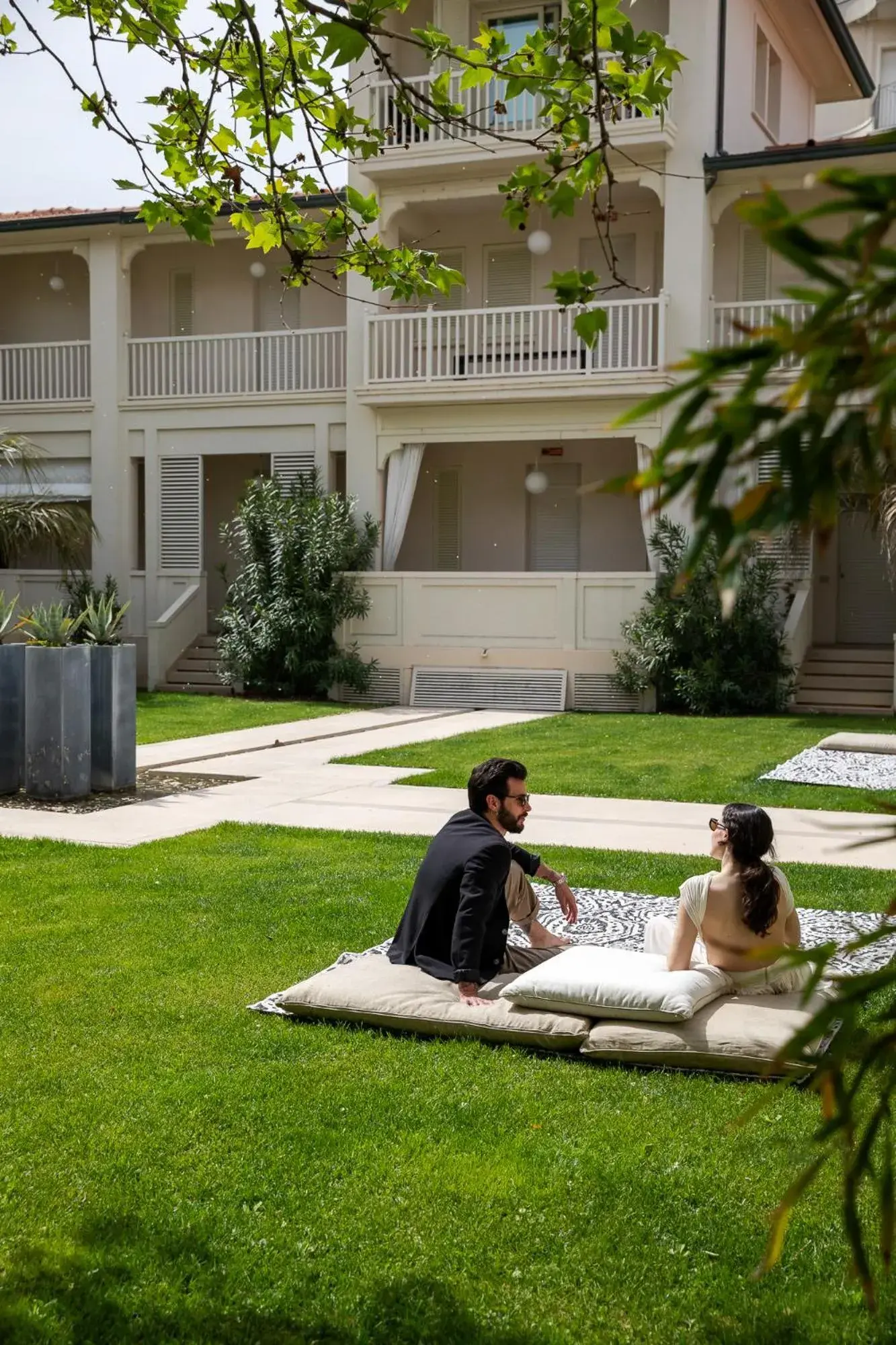 Garden in Hotel Carducci 76