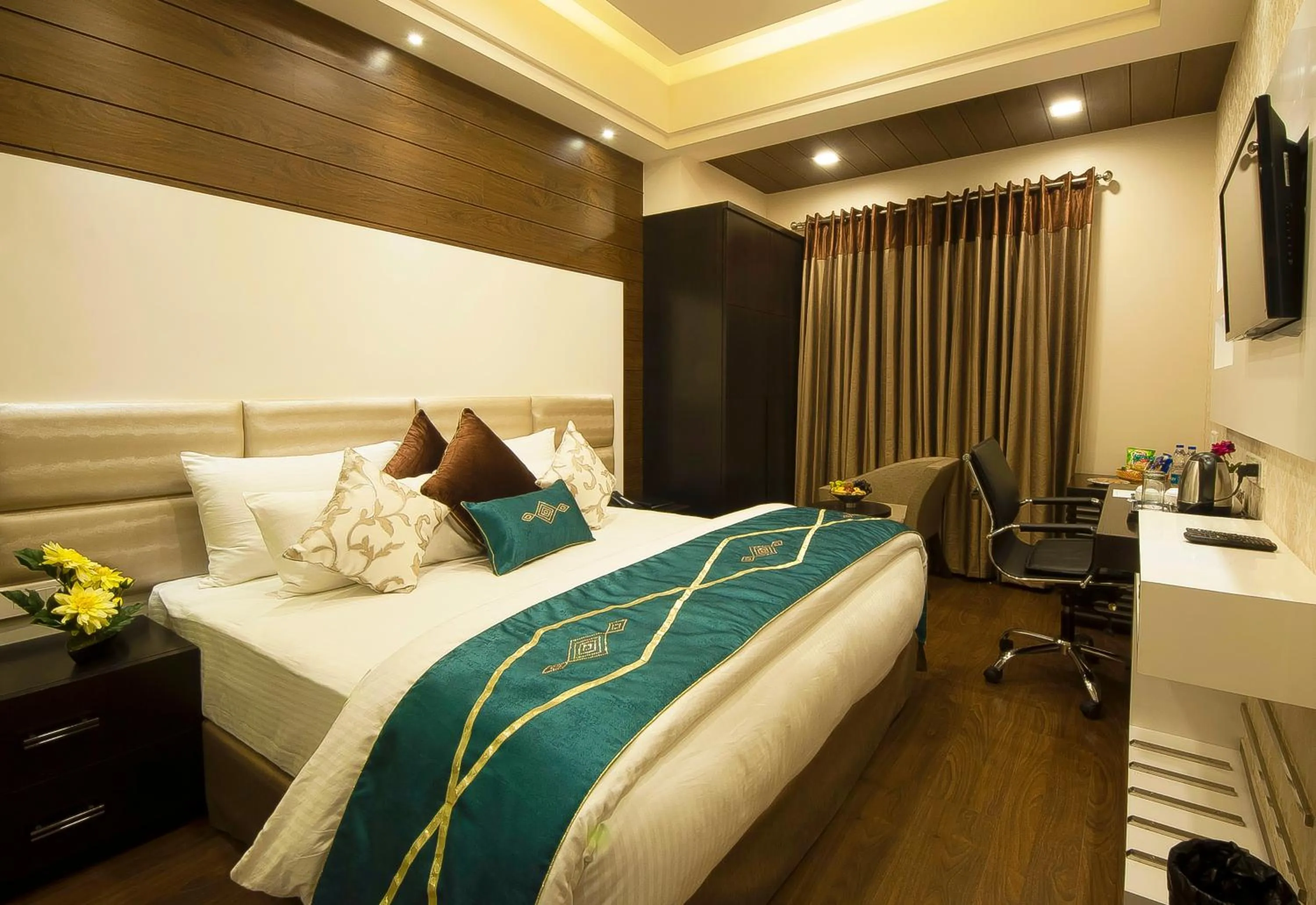 Bedroom, Bed in Hotel Taj Princess - Boutique Hotel