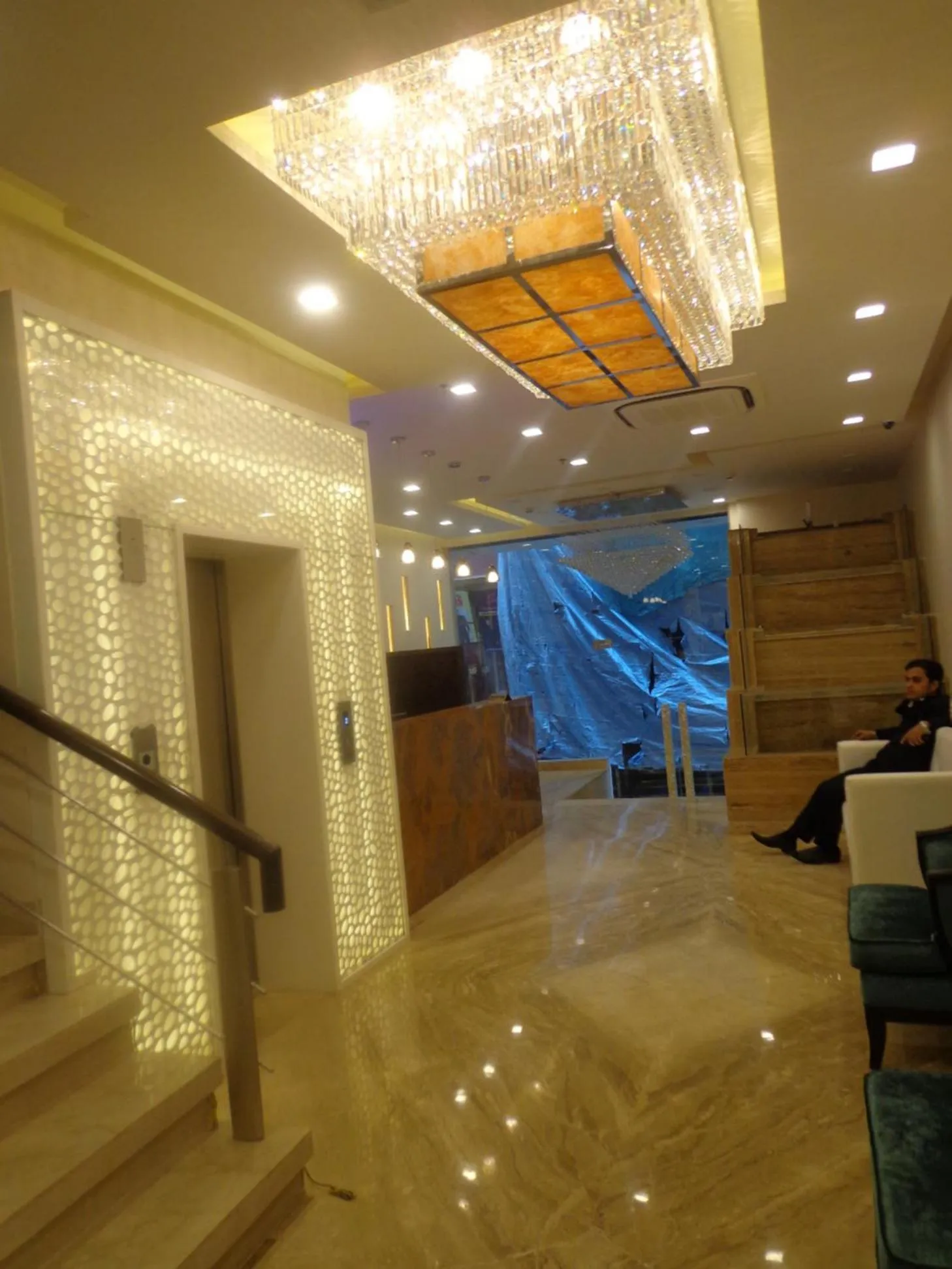 Lobby or reception in Hotel Taj Princess - Boutique Hotel