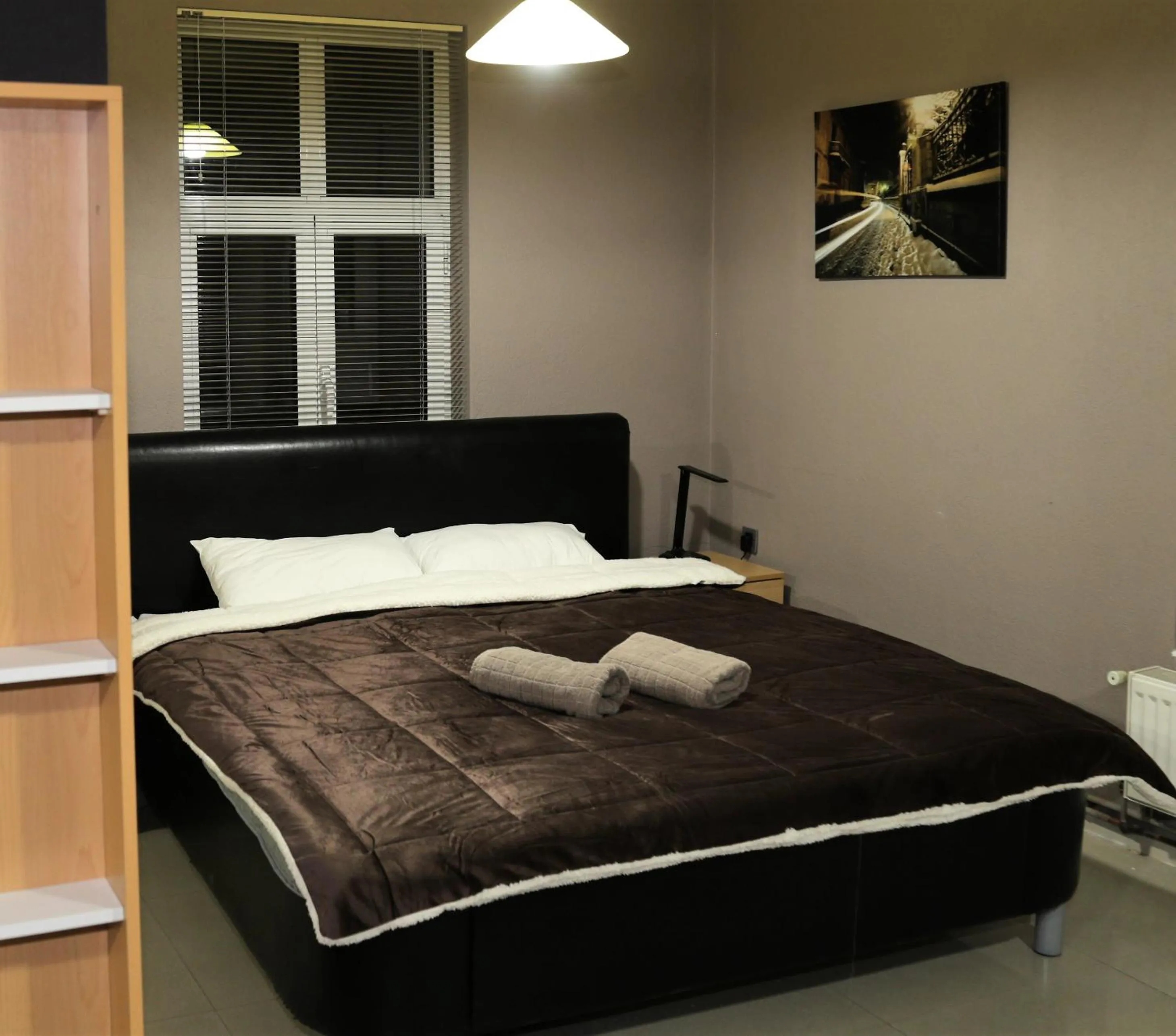 Bed in Hotel Ambasador