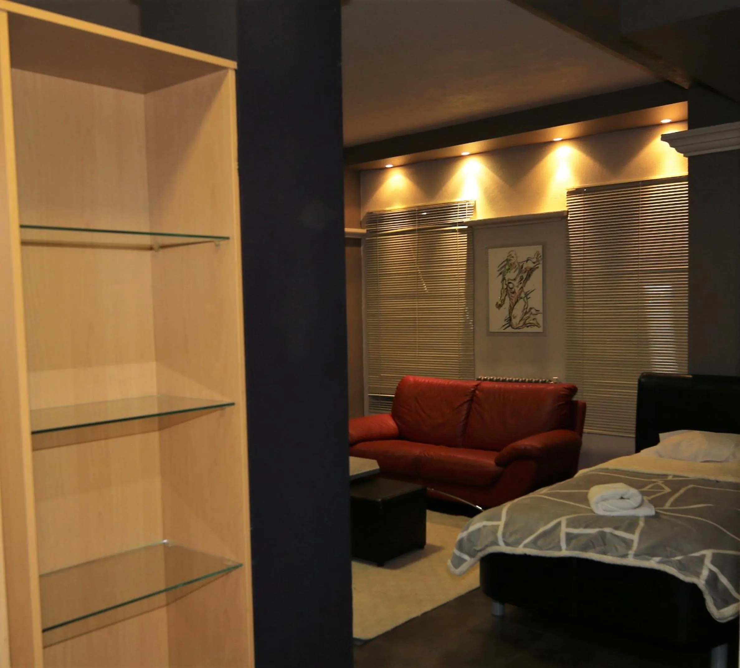 Bed in Hotel Ambasador