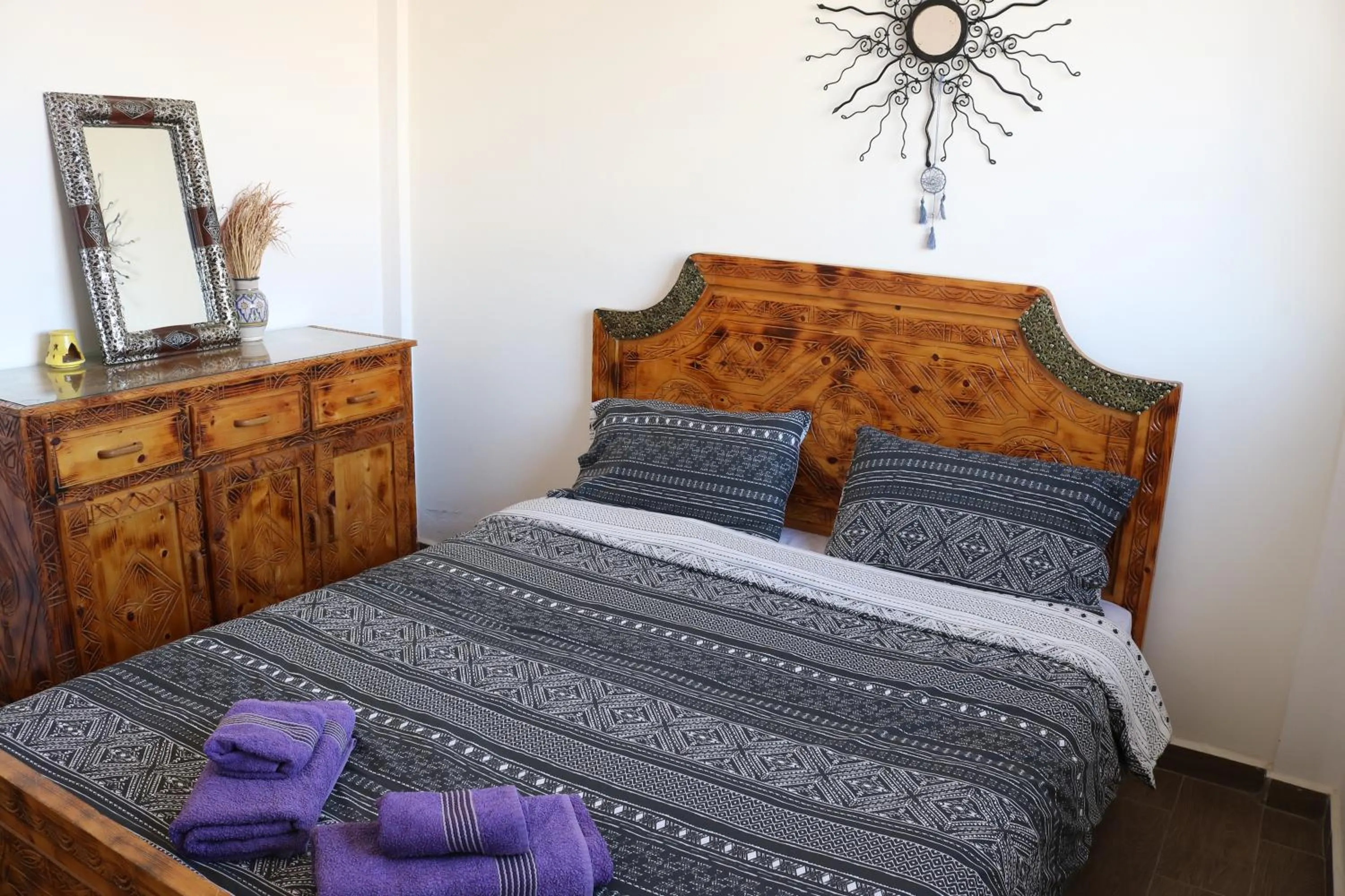 Bed in Azrac Surf Morocco