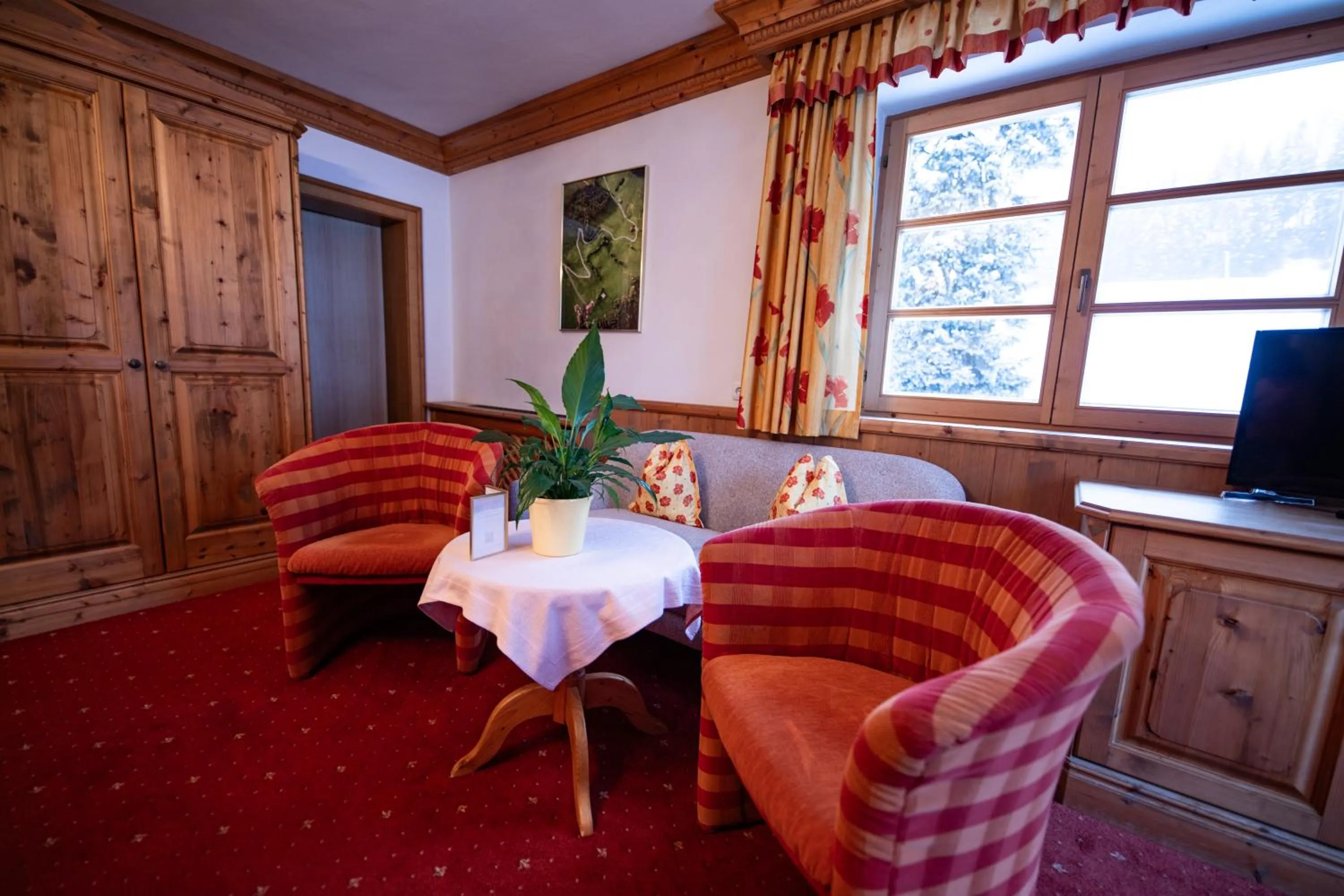 Seating area in Zimmer & Ferienwohnungen Dandler