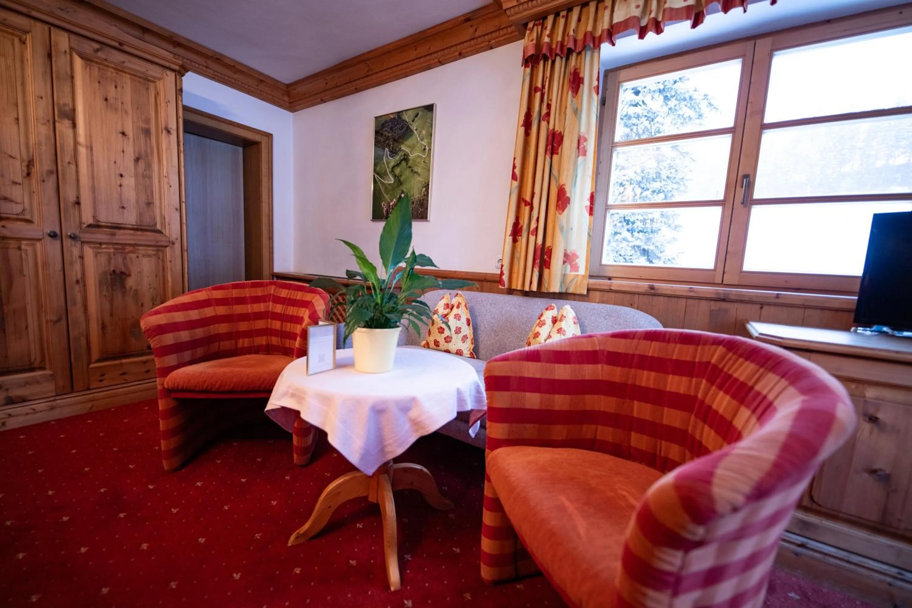 Seating area in Zimmer & Ferienwohnungen Dandler