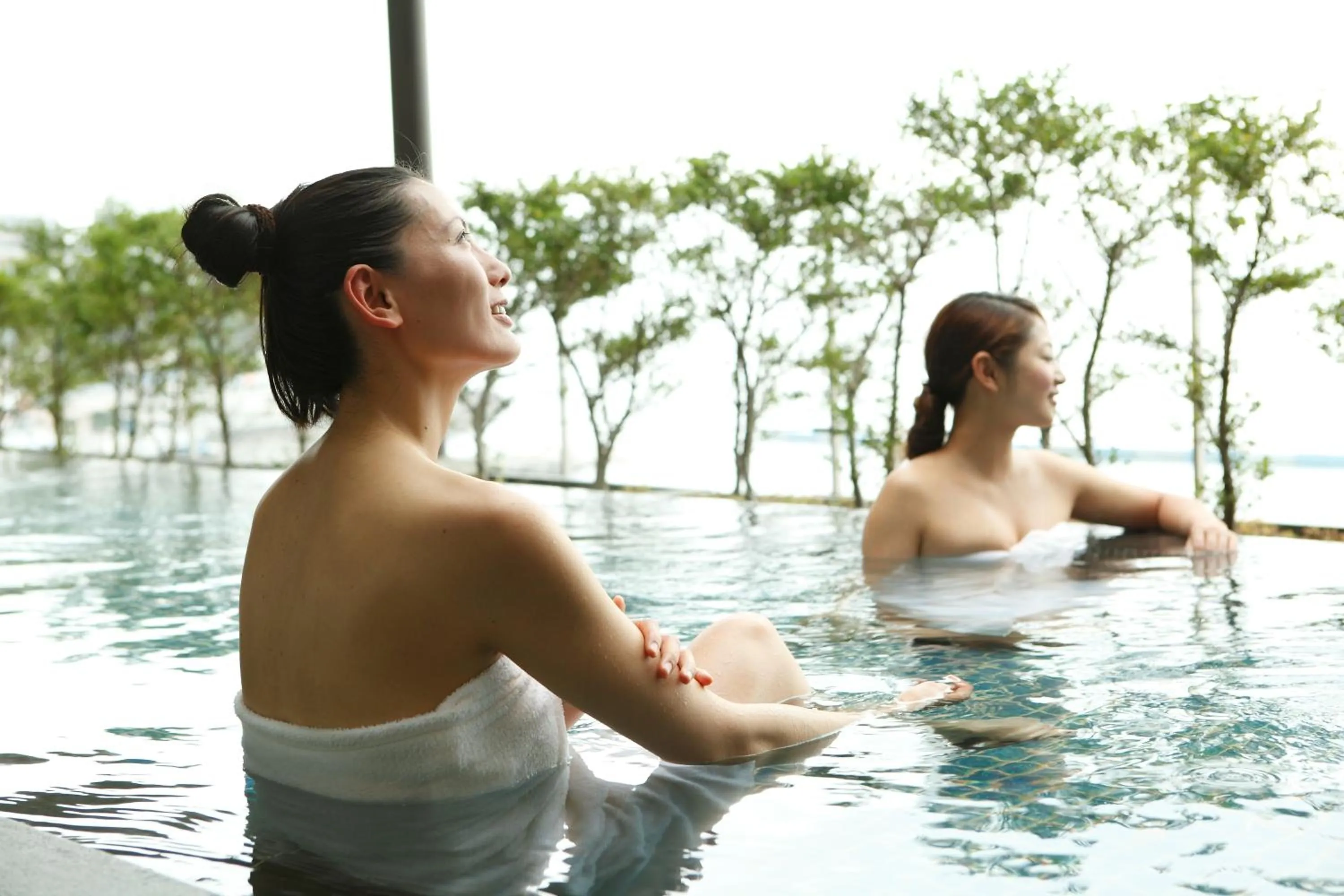 Hot Spring Bath in Hotel Micuras