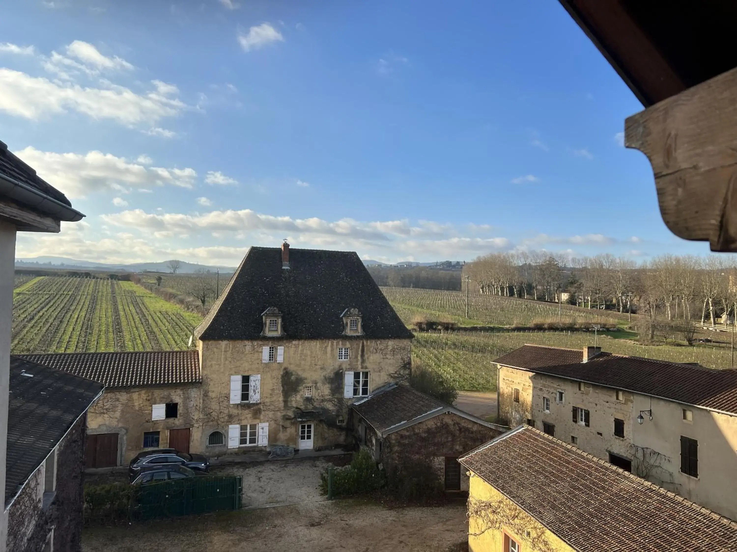 Natural landscape in Logis Hôtels Château de La Barge Natural landscape in Logis Hôtels Château de La Barge