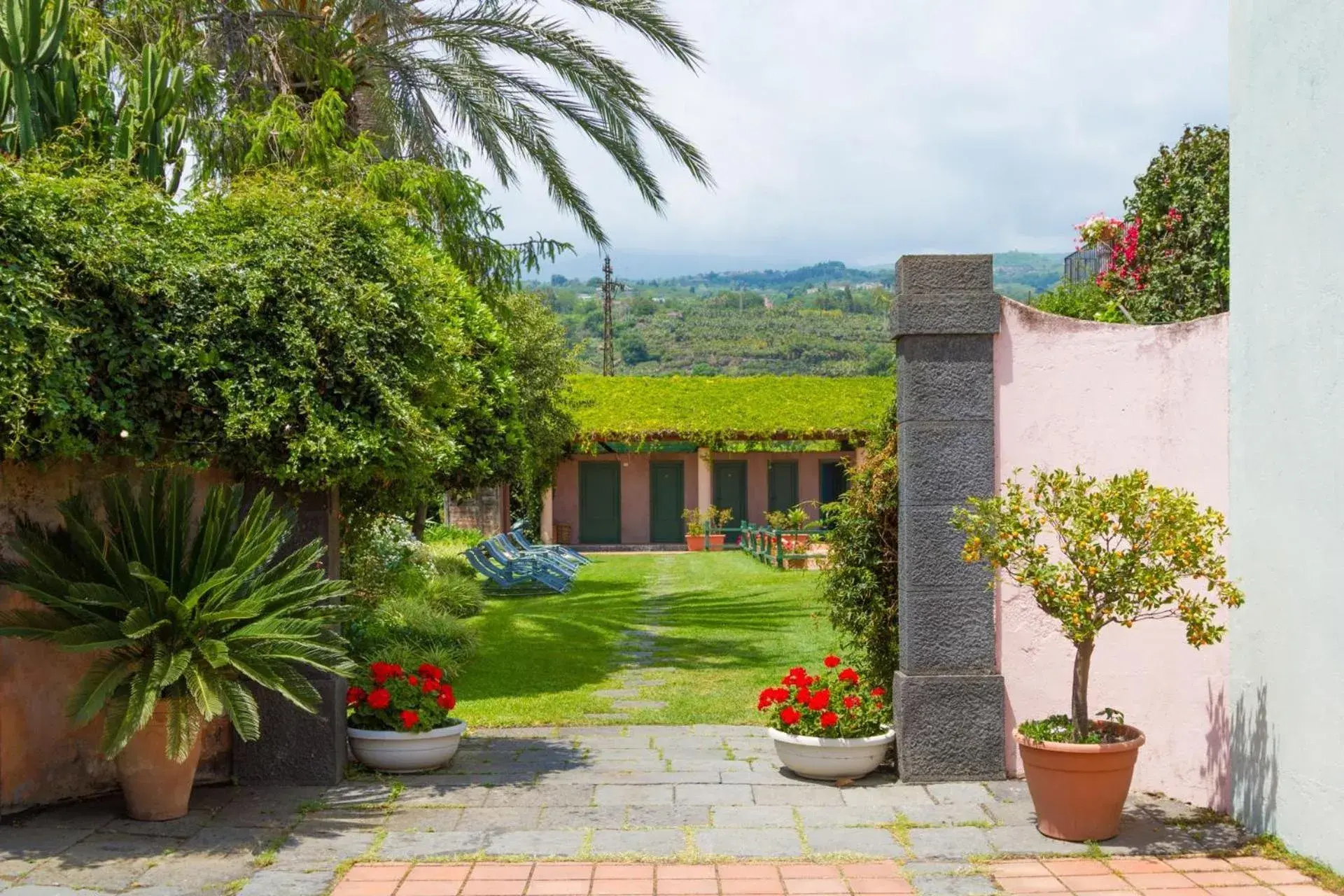 Bird's eye view in Etna Hotel Bird's eye view in Etna Hotel