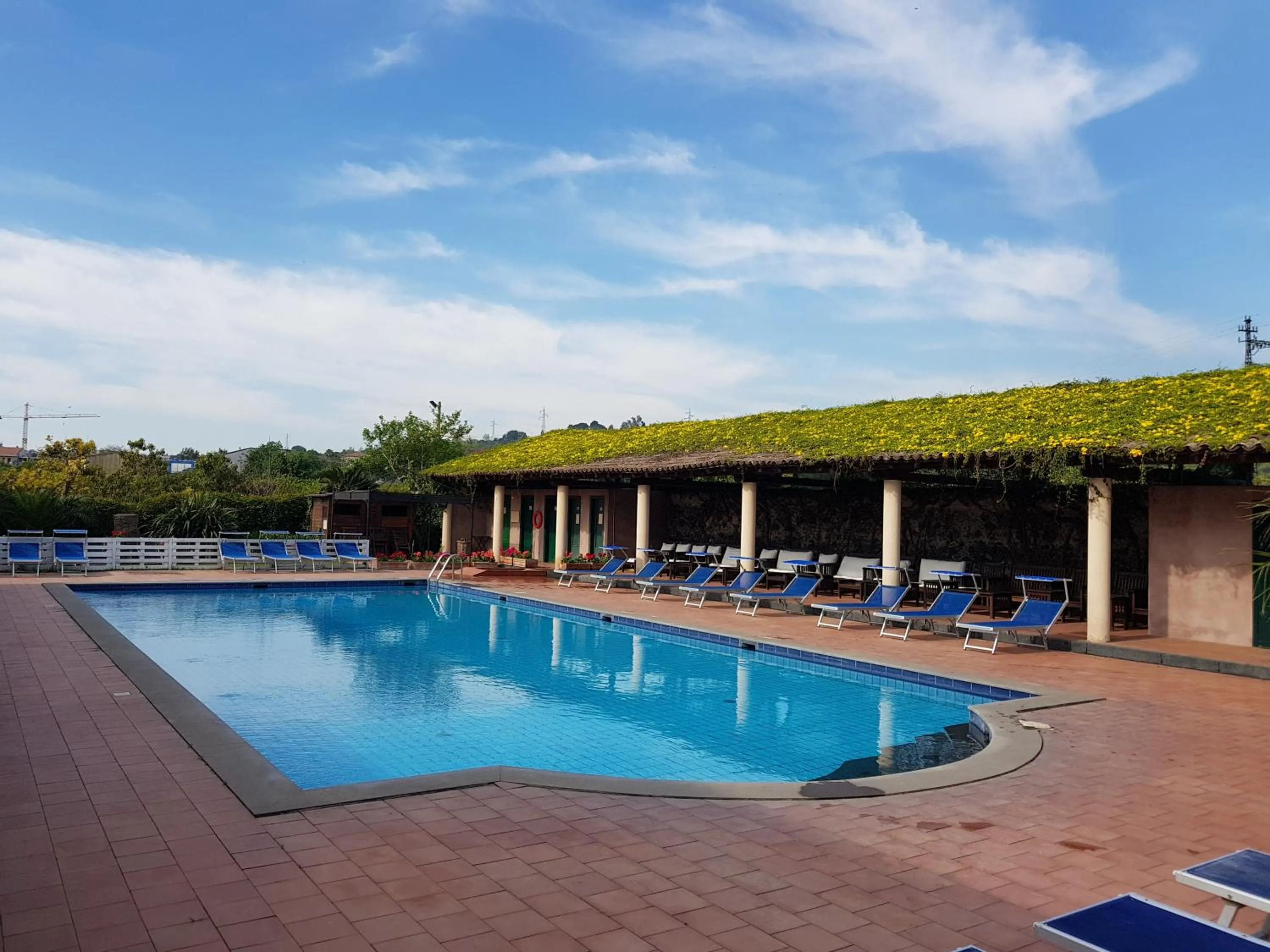 Decorative detail in Etna Hotel