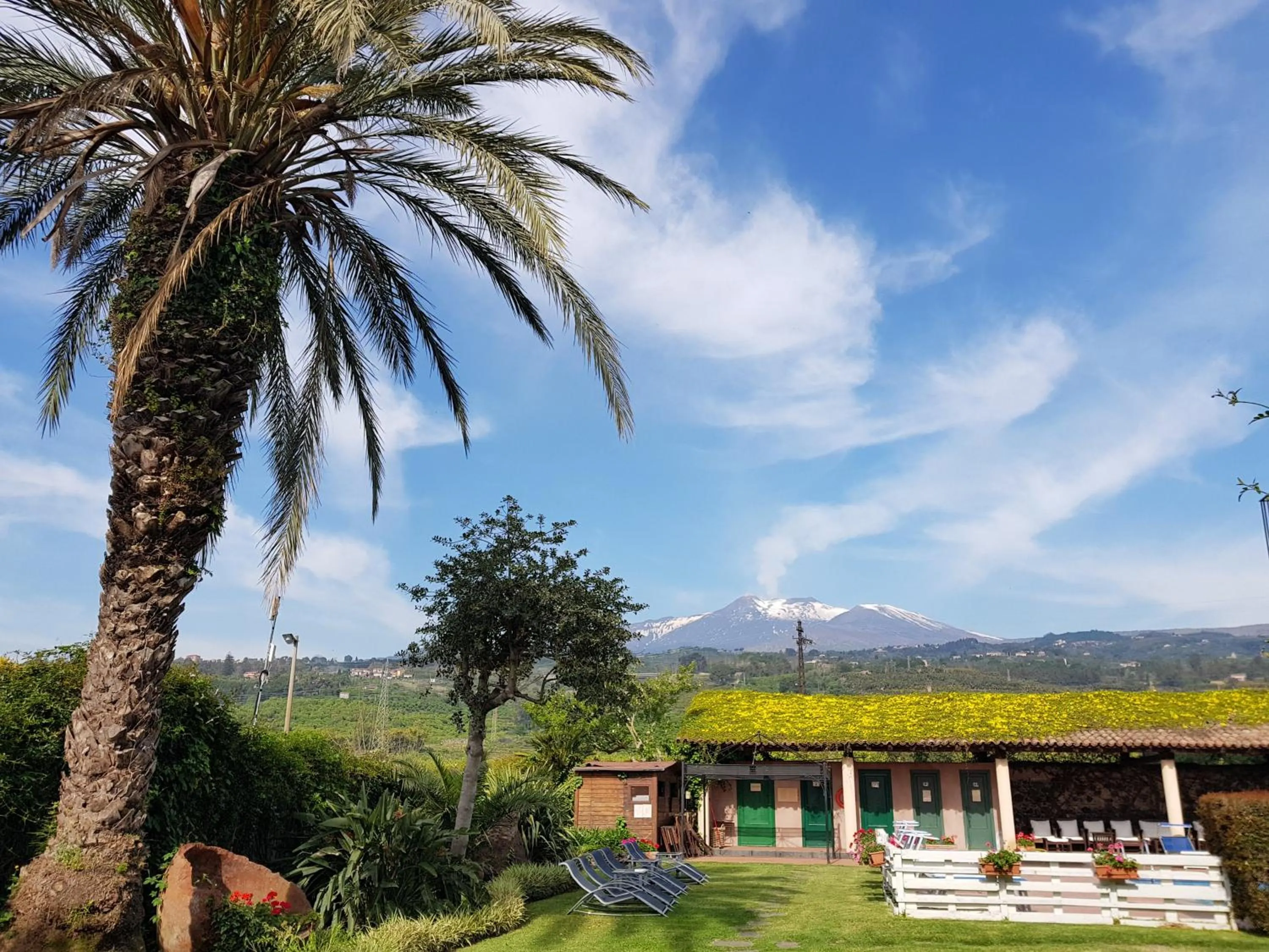 Landmark view in Etna Hotel