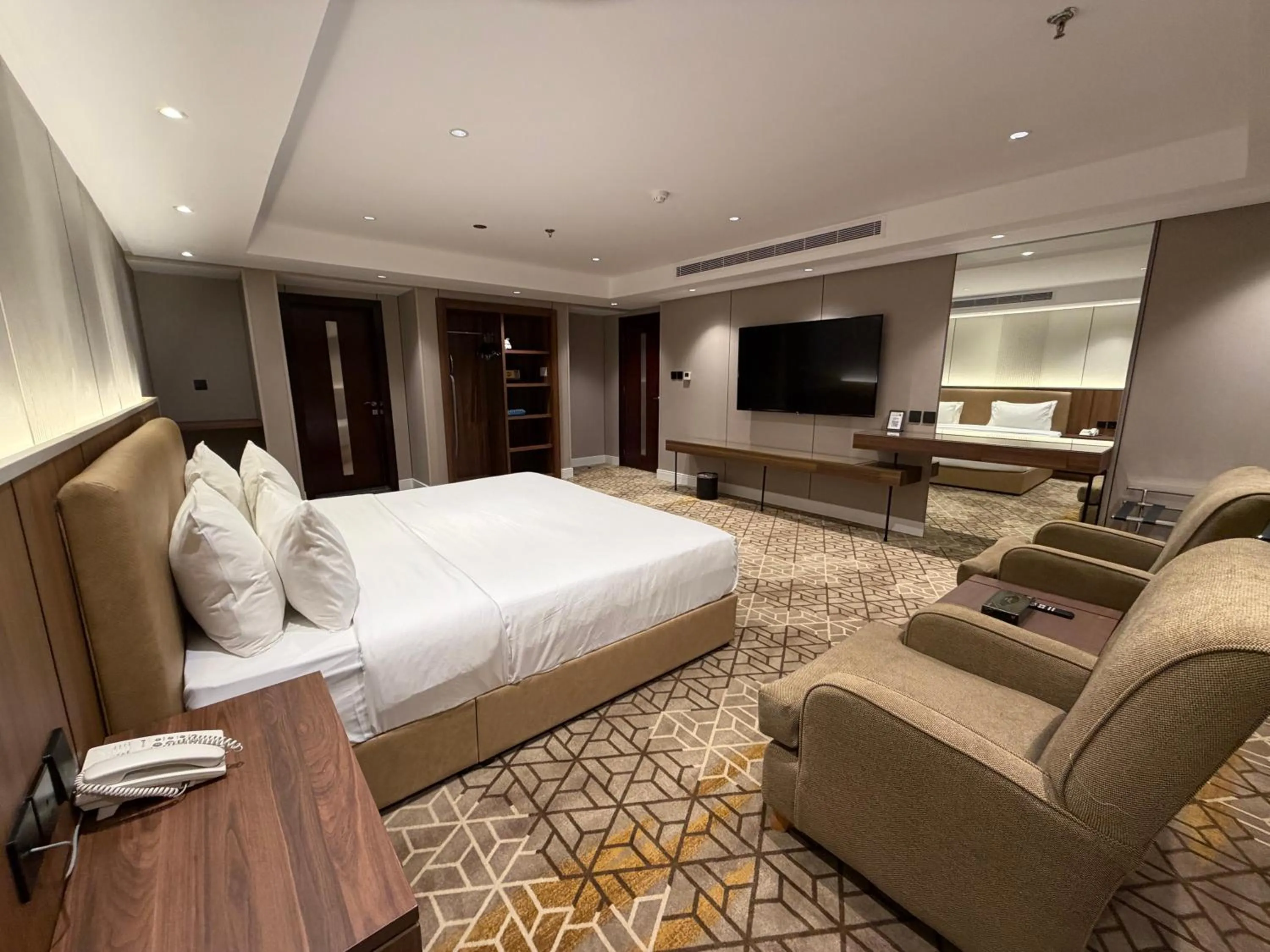 Bed in Quiet Dreams - Serviced Apartments King abdul Aziz Street Branch