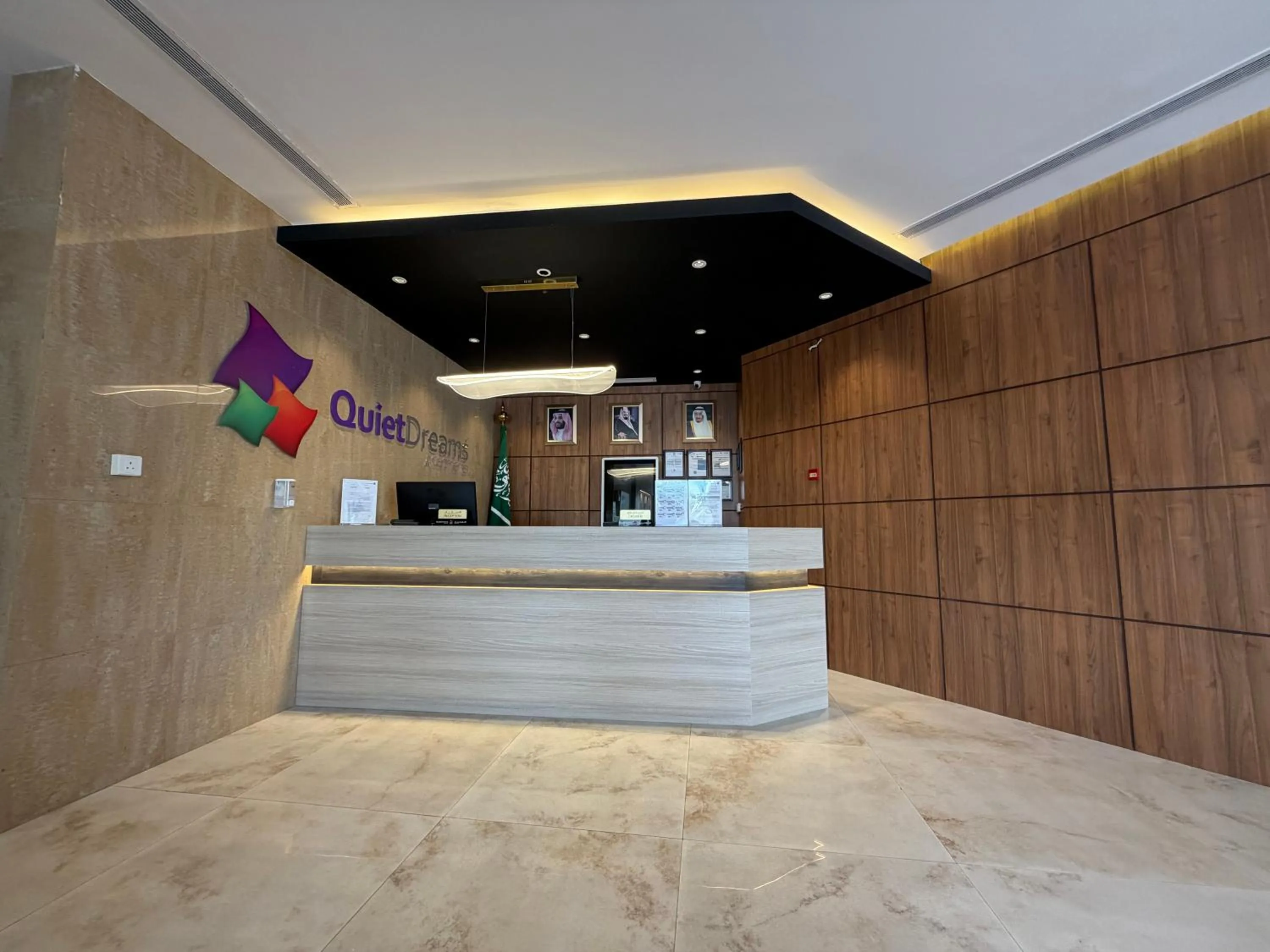 Lobby or reception in Quiet Dreams - Serviced Apartments King abdul Aziz Street Branch