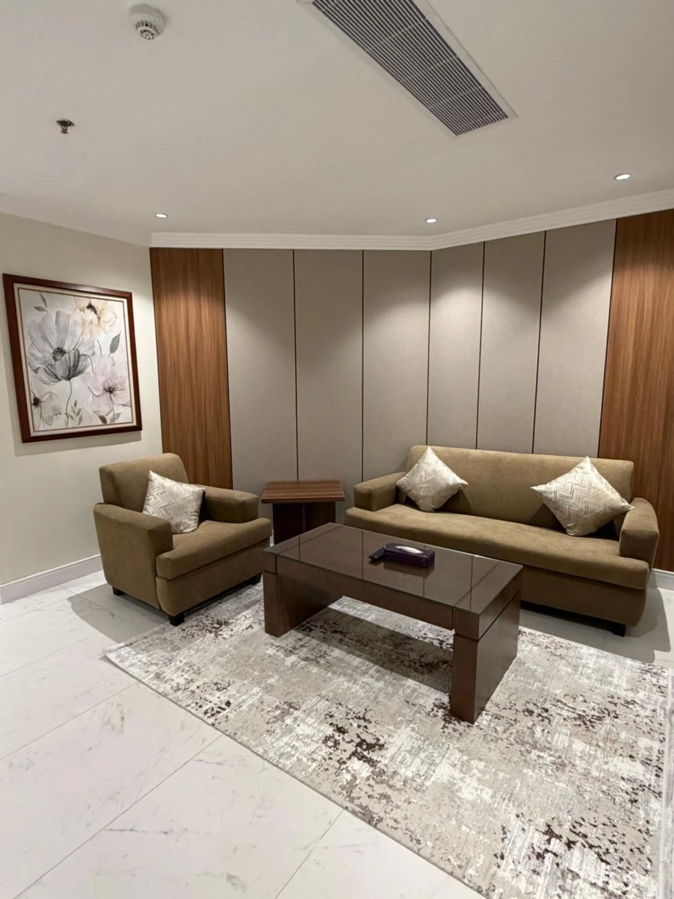 Seating area in Quiet Dreams - Serviced Apartments King abdul Aziz Street Branch