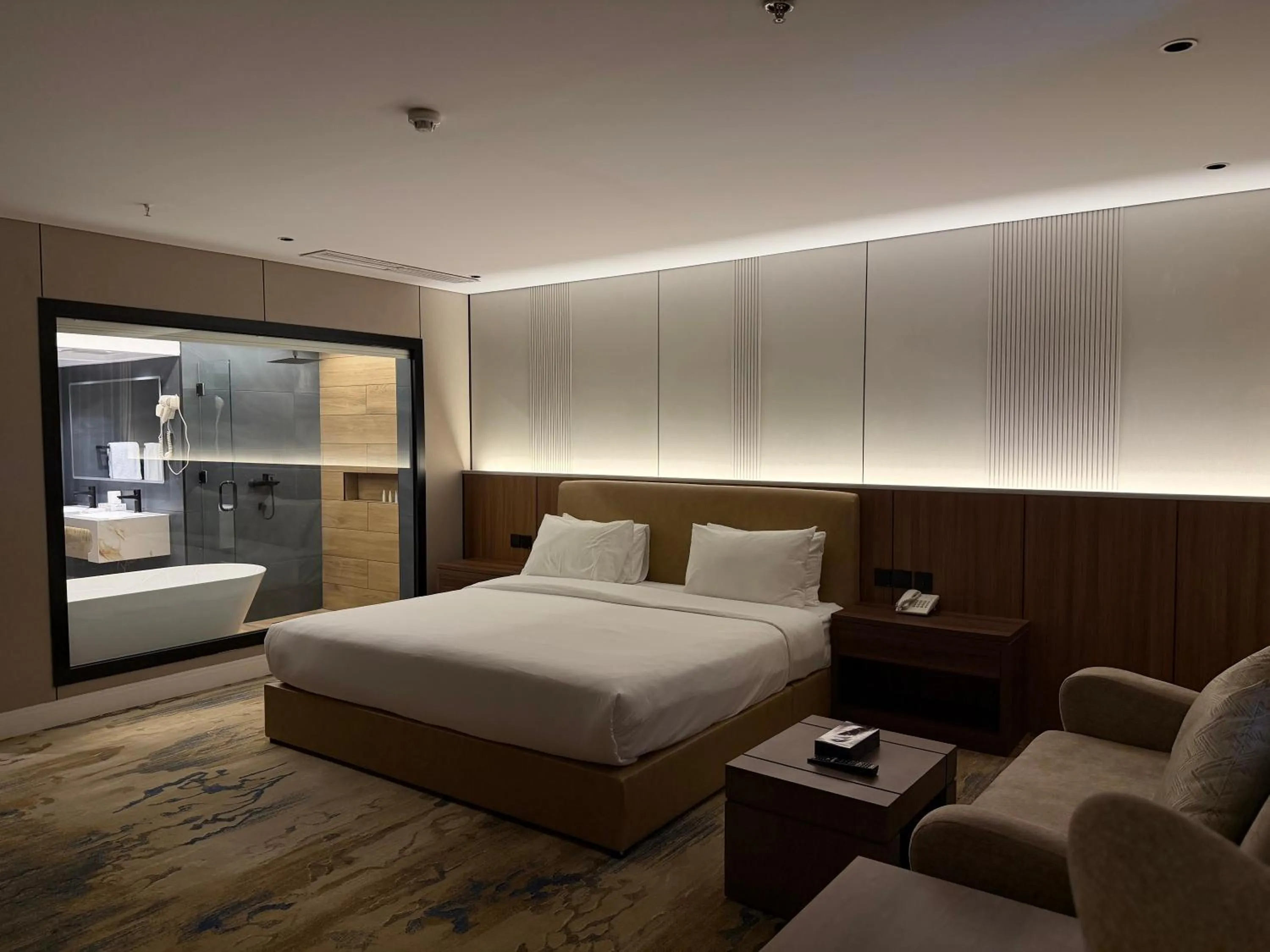 Bed in Quiet Dreams - Serviced Apartments King abdul Aziz Street Branch