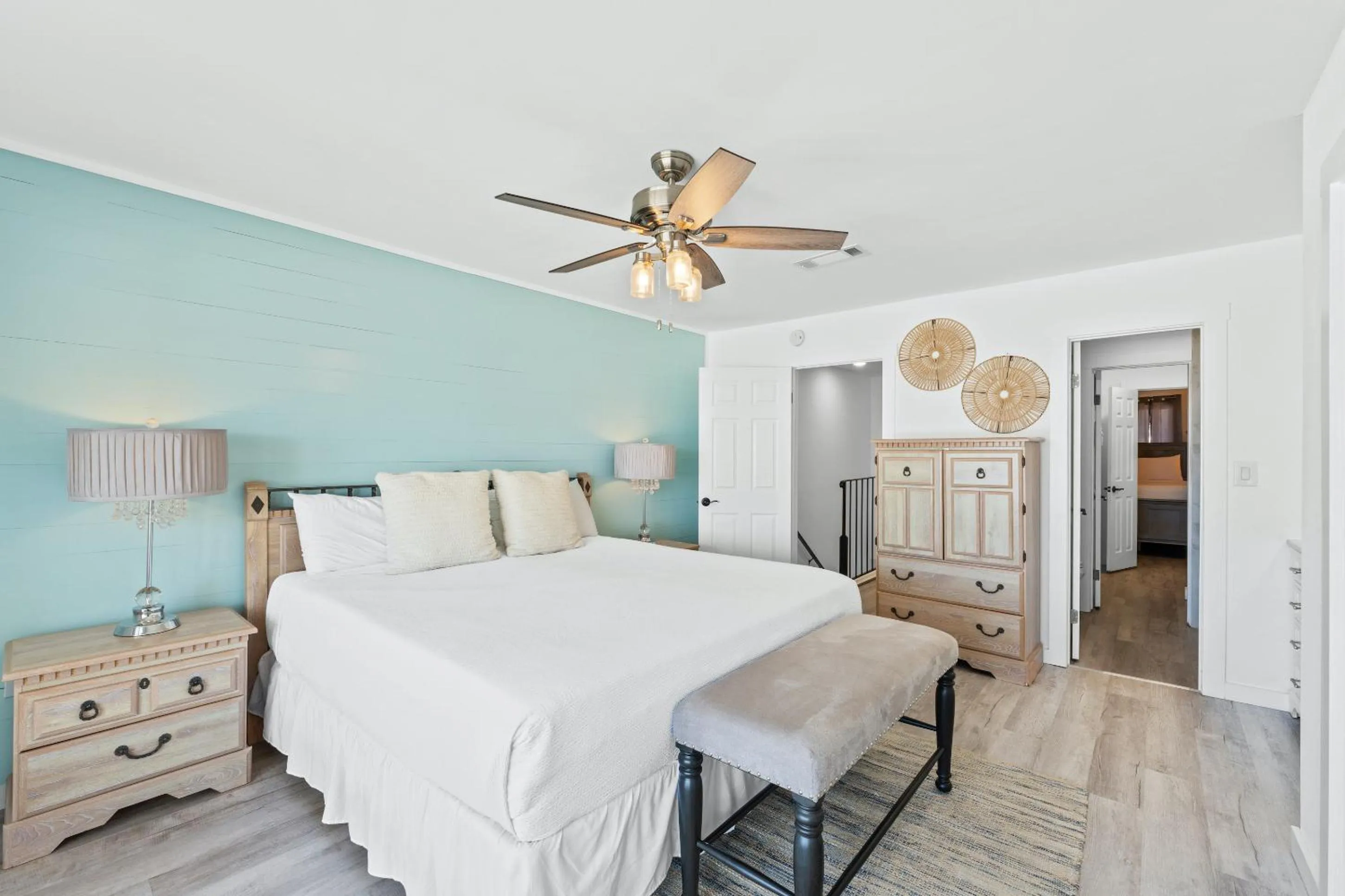 Bed in Beach House - Summer Reign by Panhandle Getaways