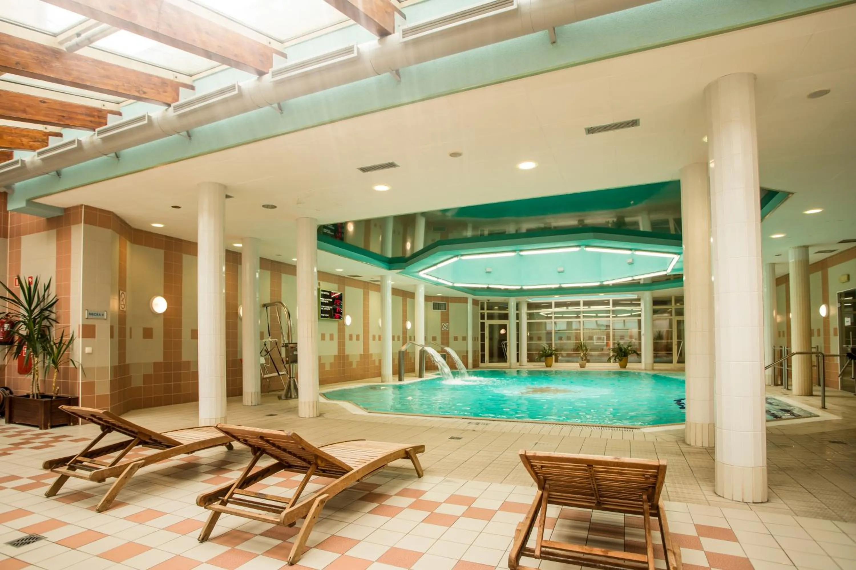 Pool view in Wielka Pieniawa