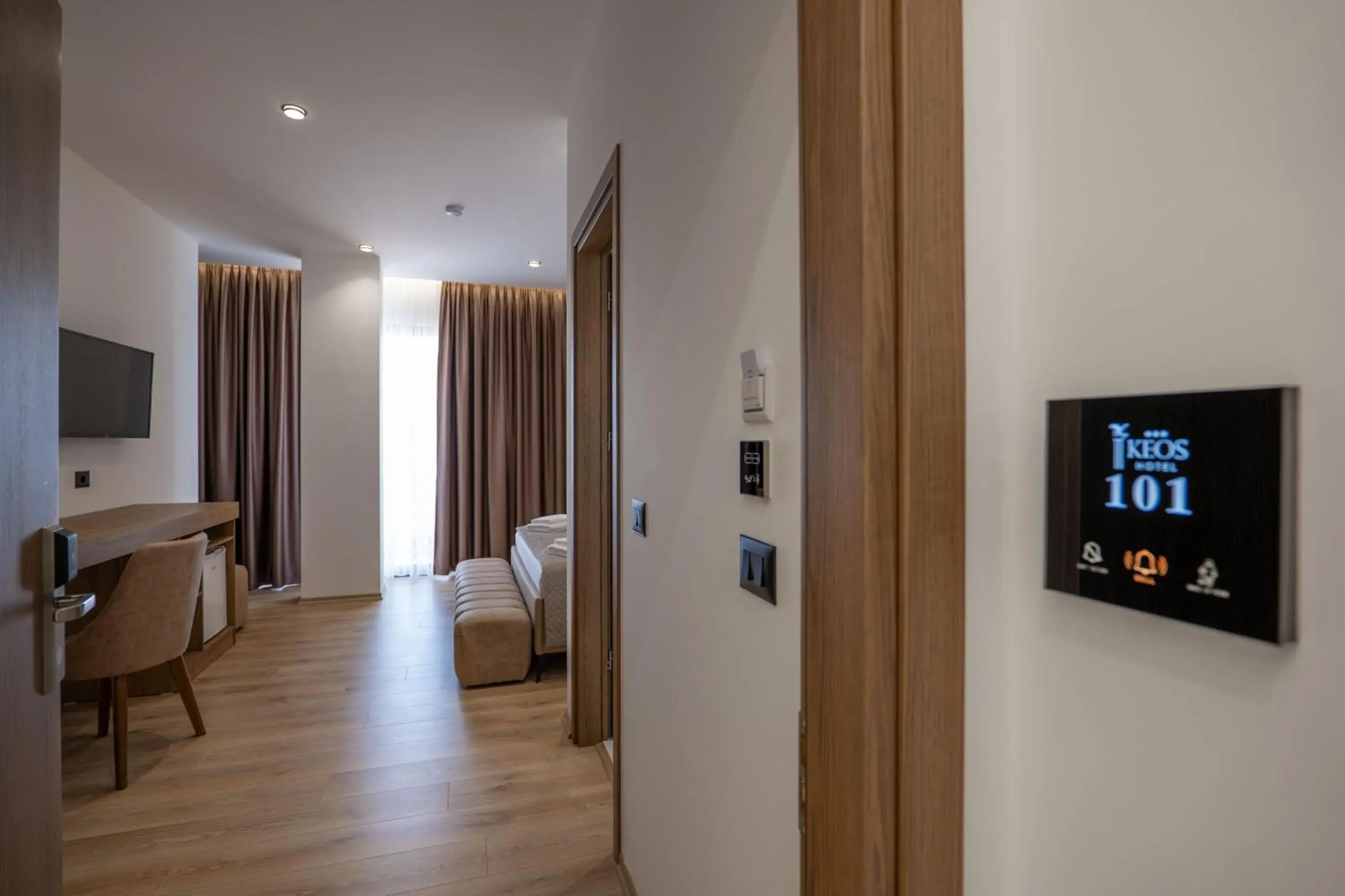 Bed in Keos Hotel Bed in Keos Hotel