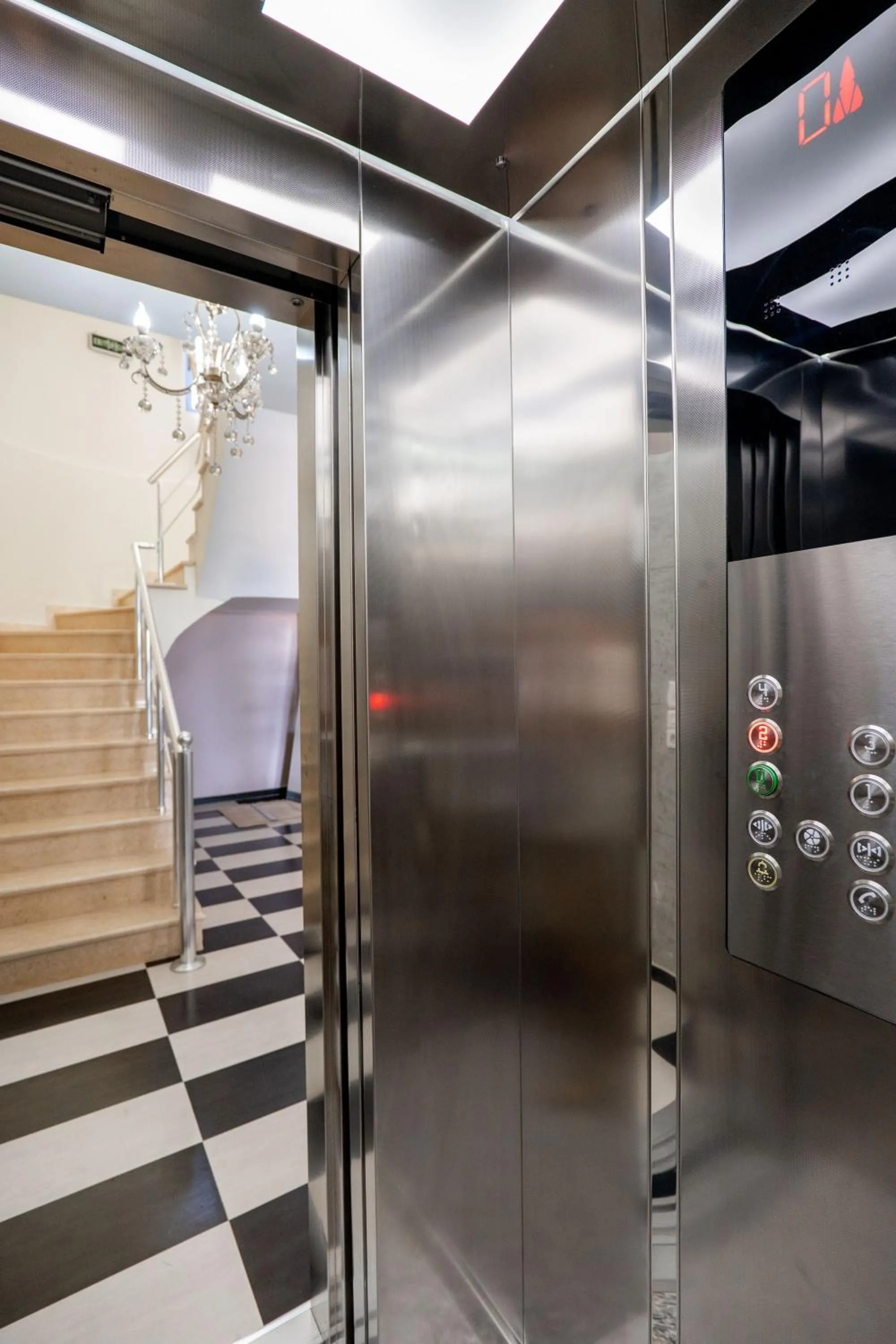 elevator in Keos Hotel