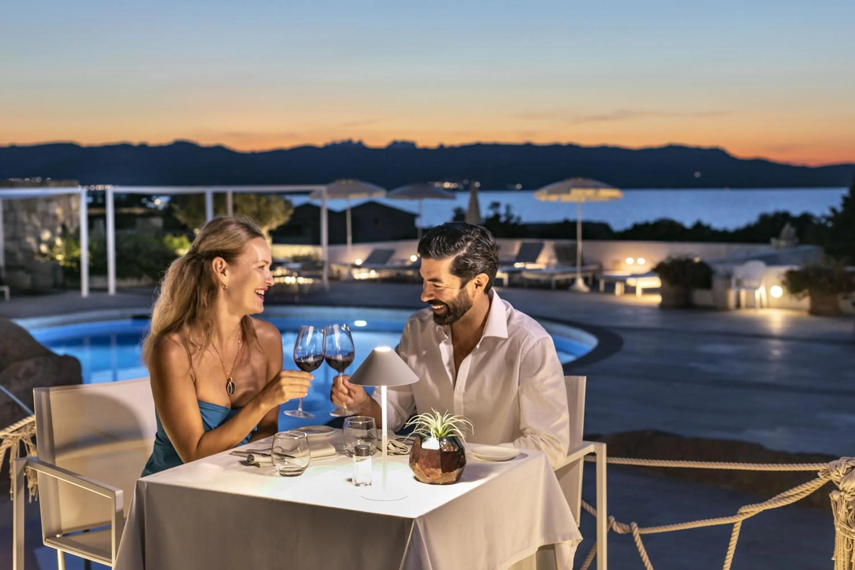 Patio in Hotel Grand Relais Dei Nuraghi