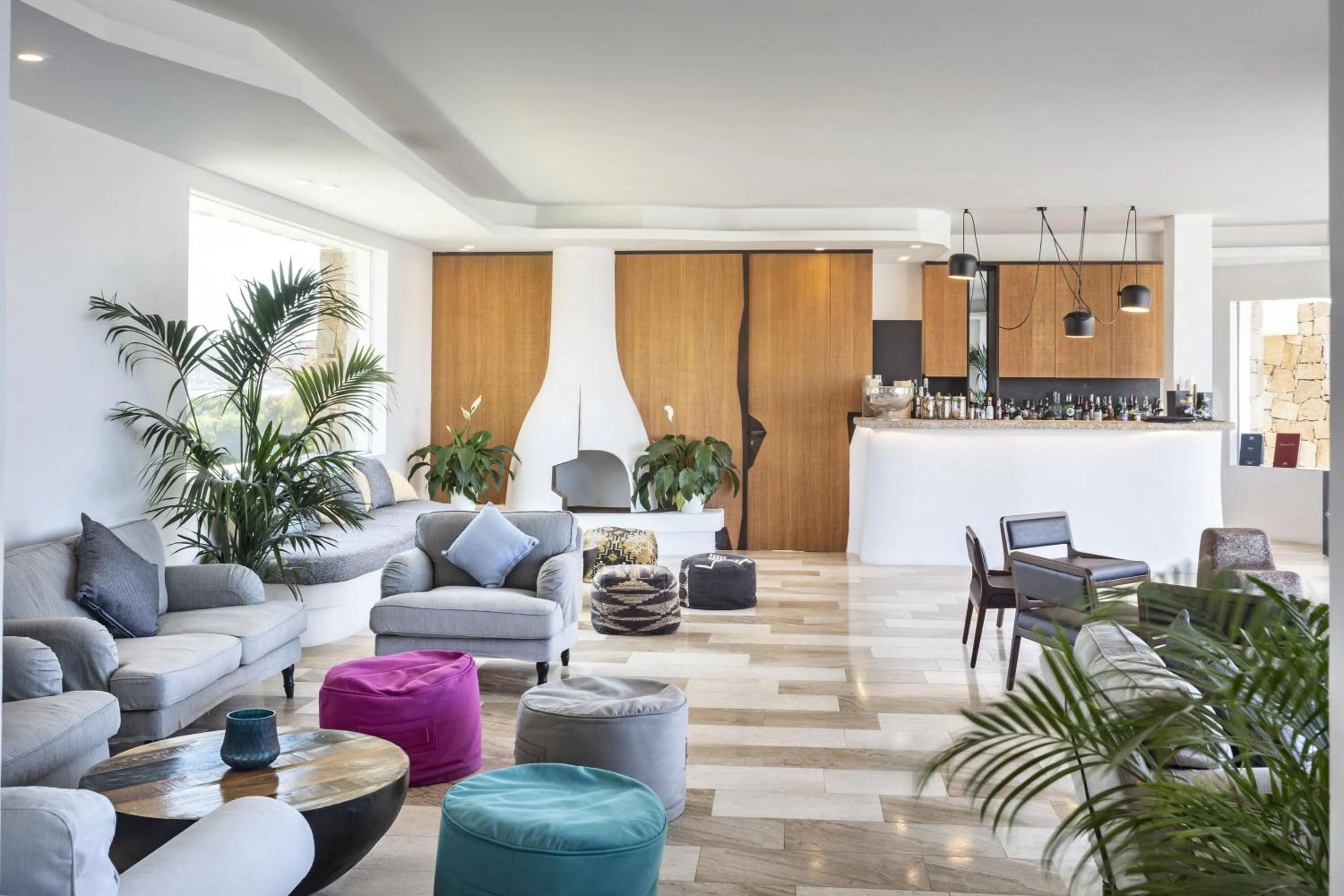 Lounge or bar in Hotel Grand Relais Dei Nuraghi