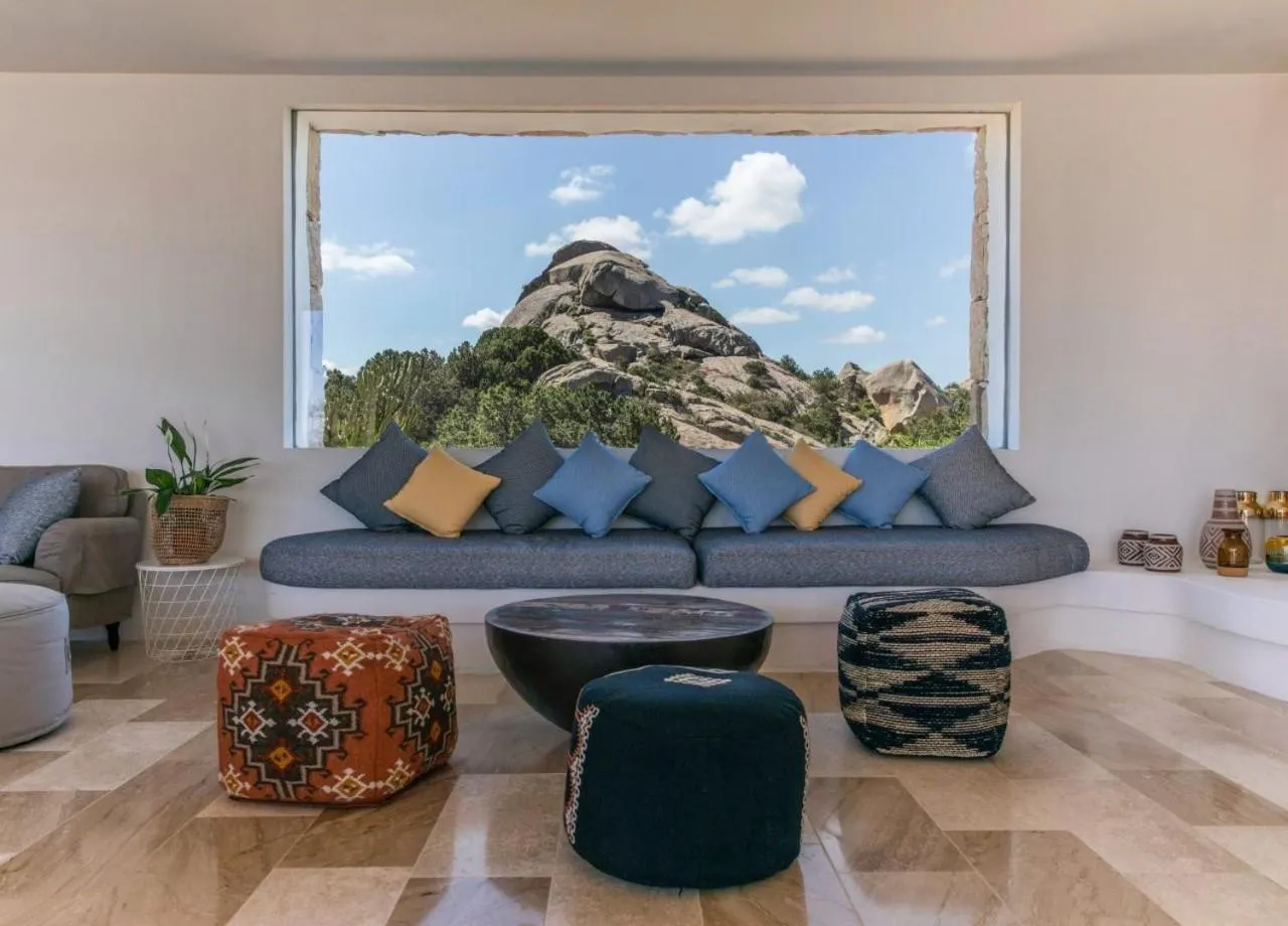 Lounge or bar in Hotel Grand Relais Dei Nuraghi