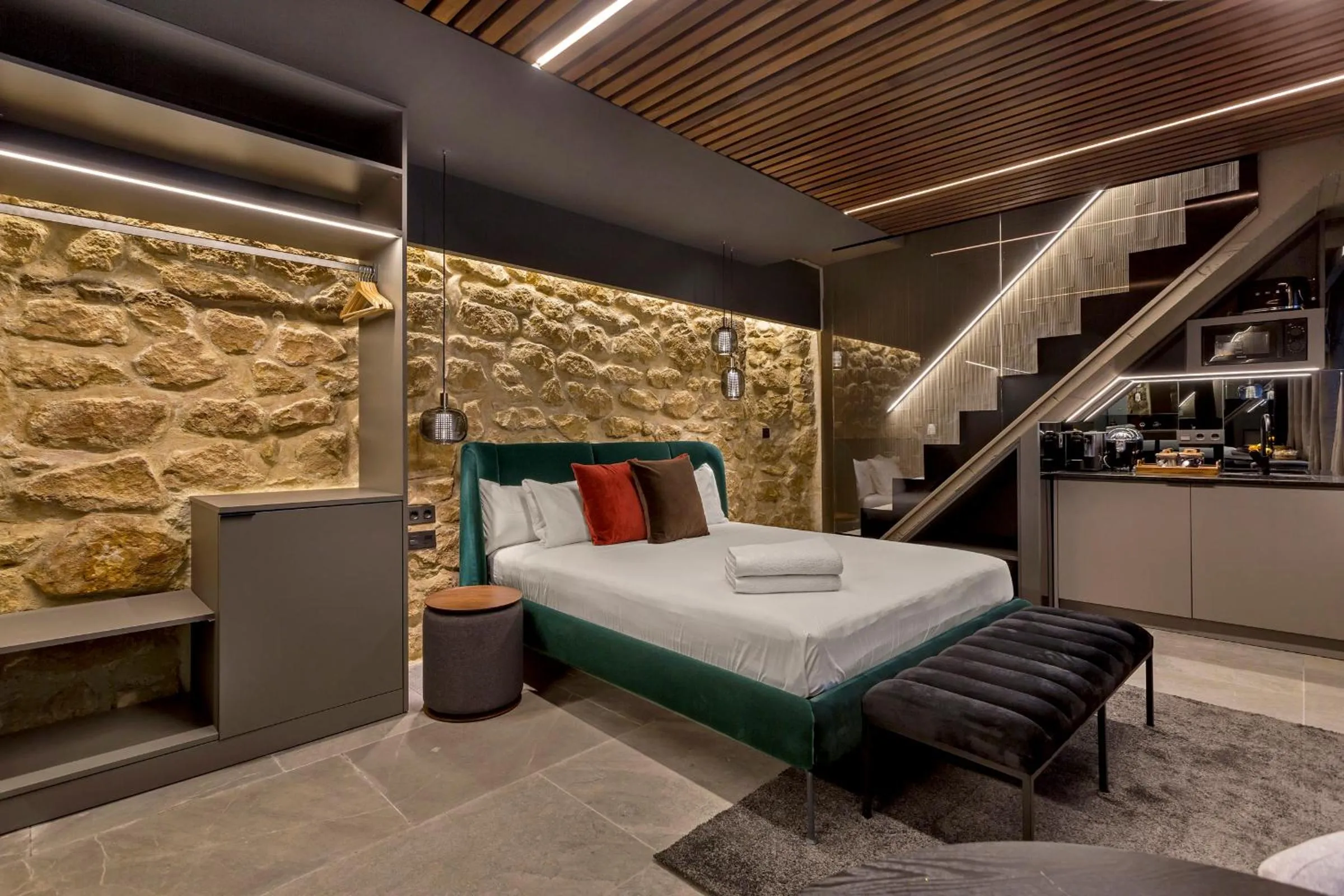 Bed in Apartaestudios Evolution Luxury