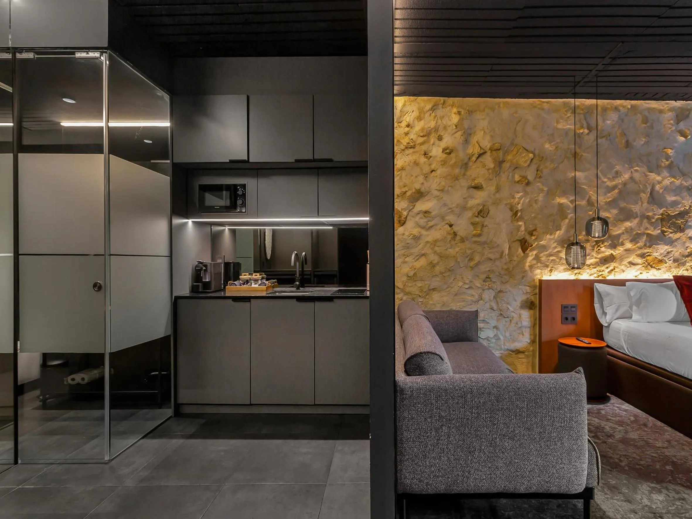 Bed in Apartaestudios Evolution Luxury