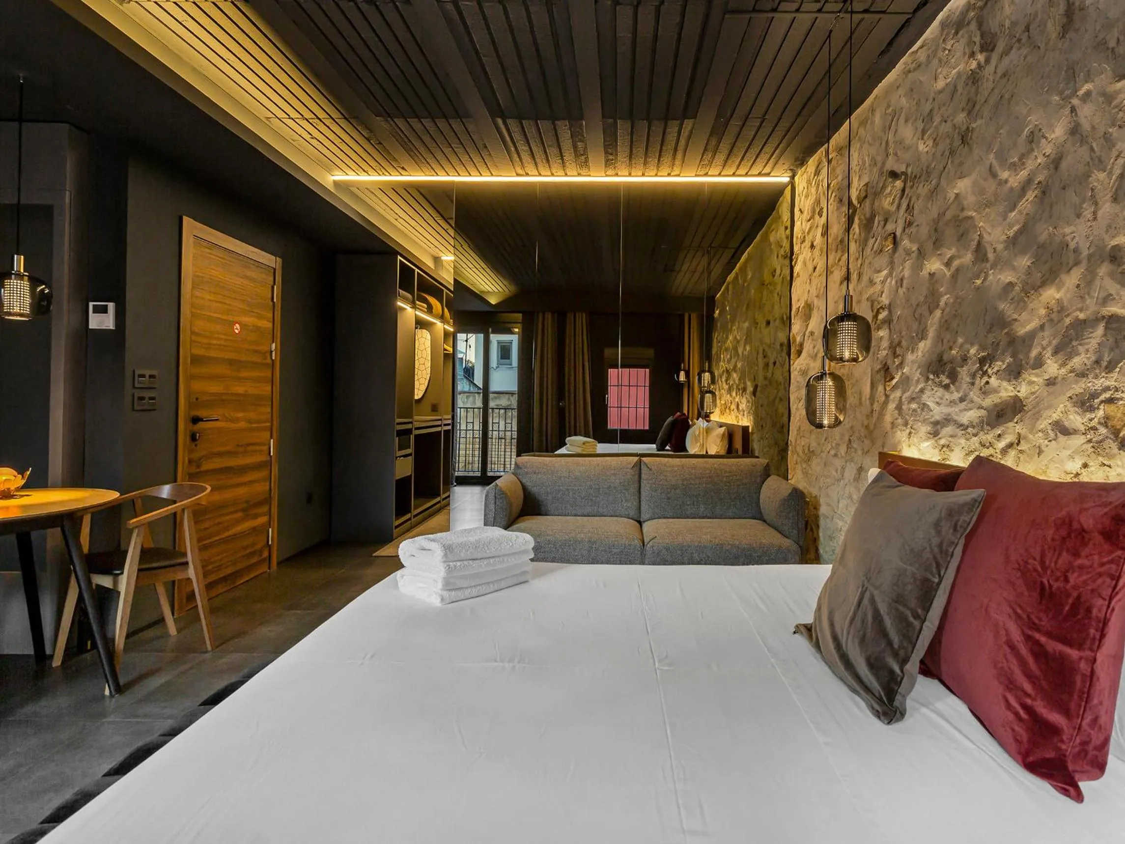 Bed in Apartaestudios Evolution Luxury