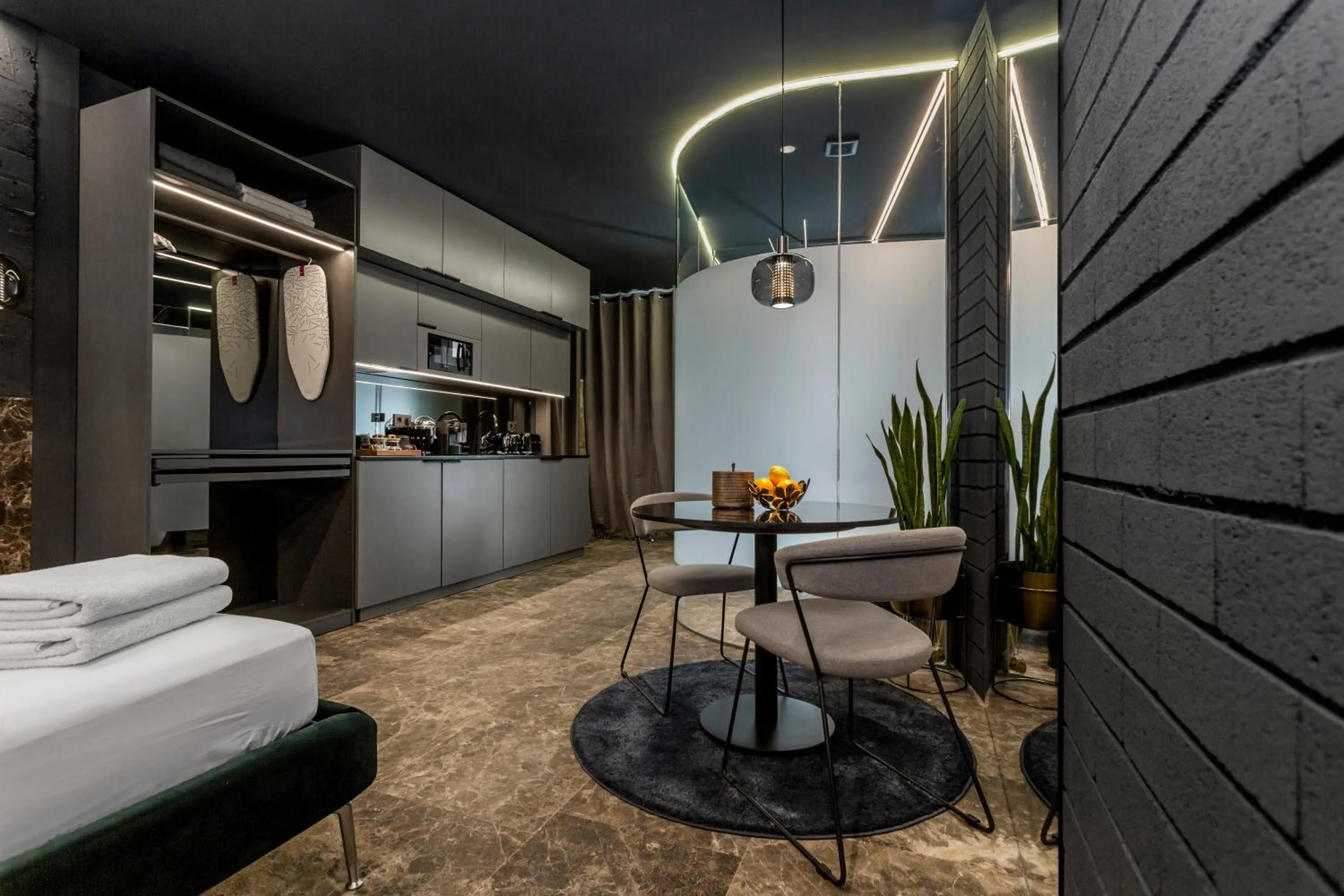 Bed in Apartaestudios Evolution Luxury