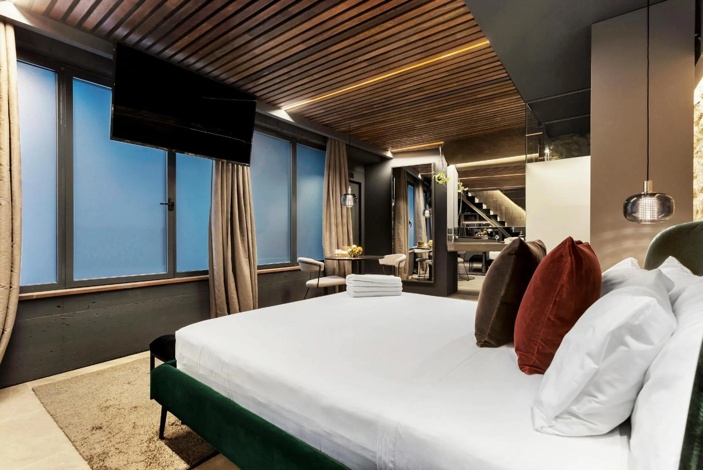 Bed in Apartaestudios Evolution Luxury