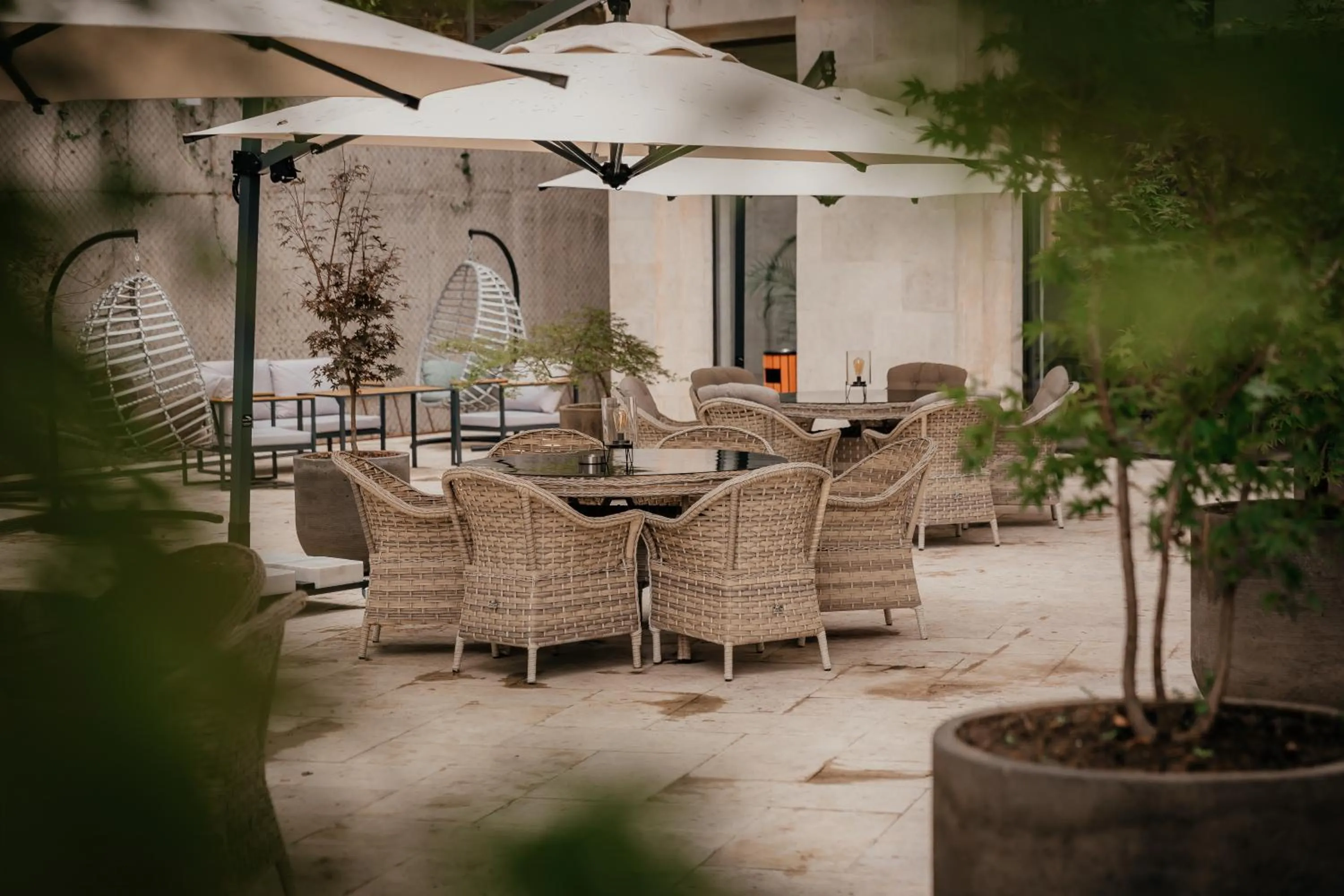 Patio in Kutaisi Inn