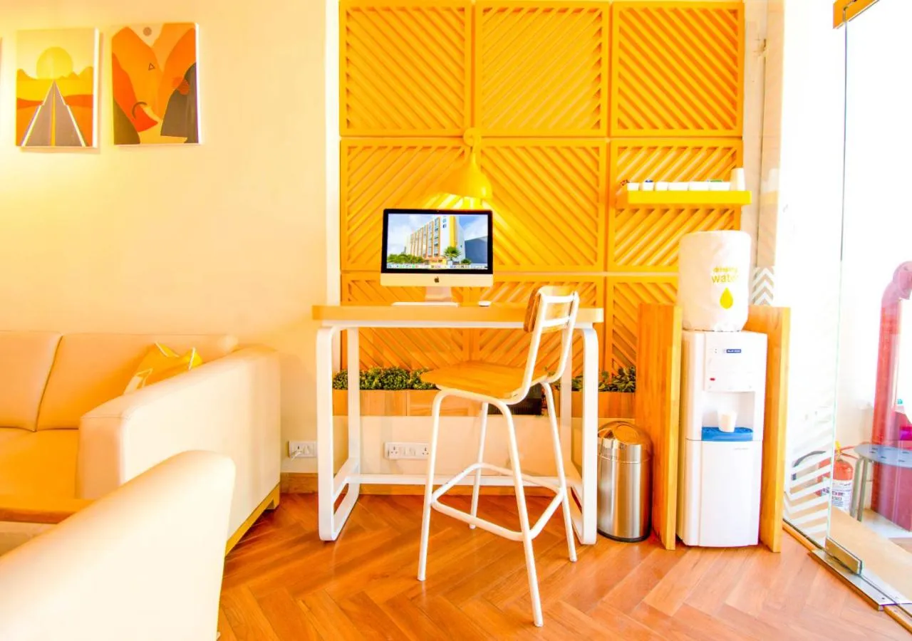 Living room in Bloom Hotel - Gachibowli