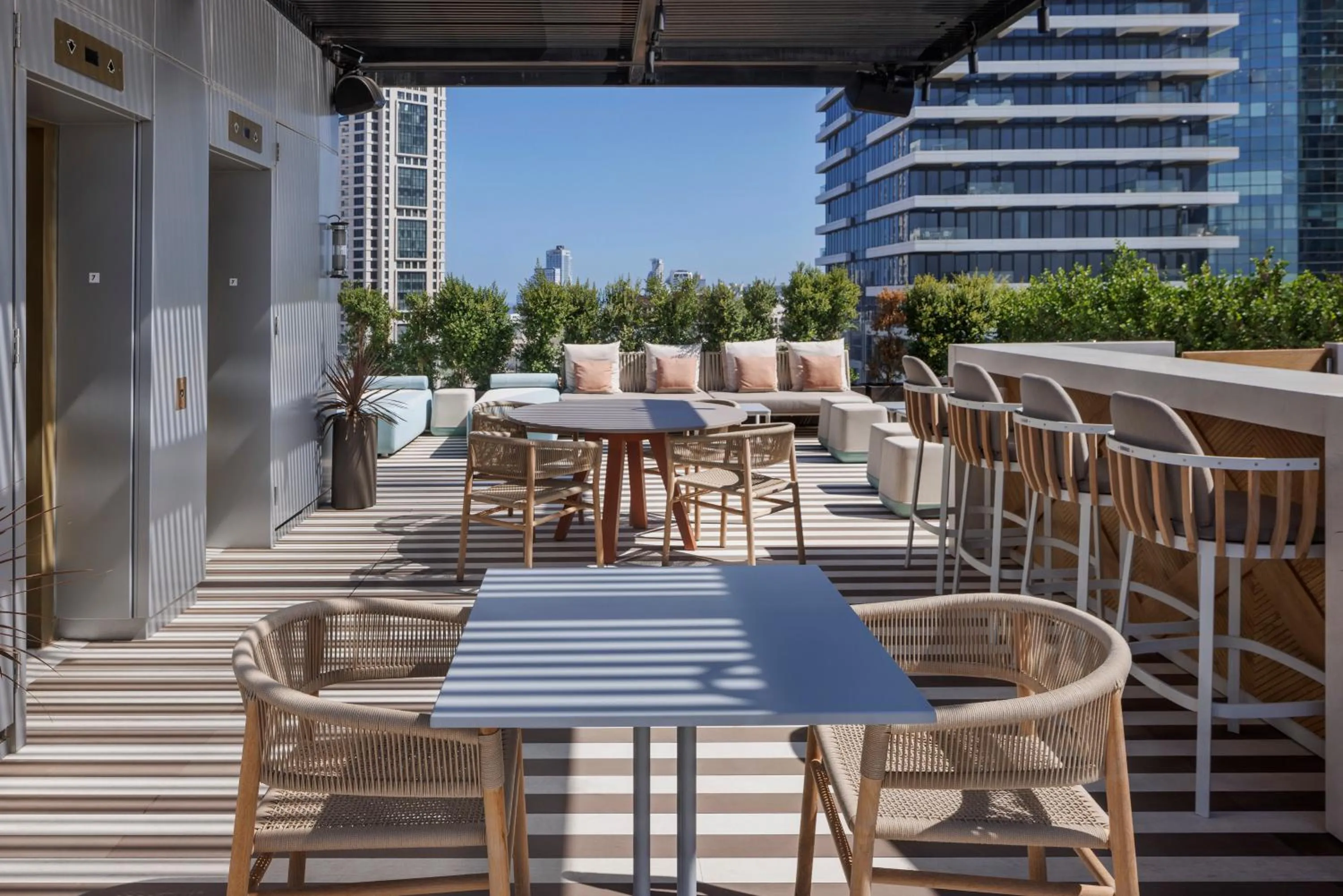 Lounge or bar in Elkonin Tel Aviv - MGallery Hotel Collection